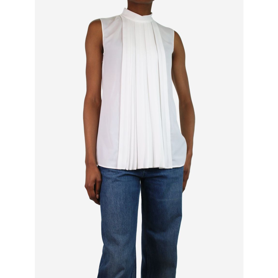 Prada cream sleeveless main product photo
