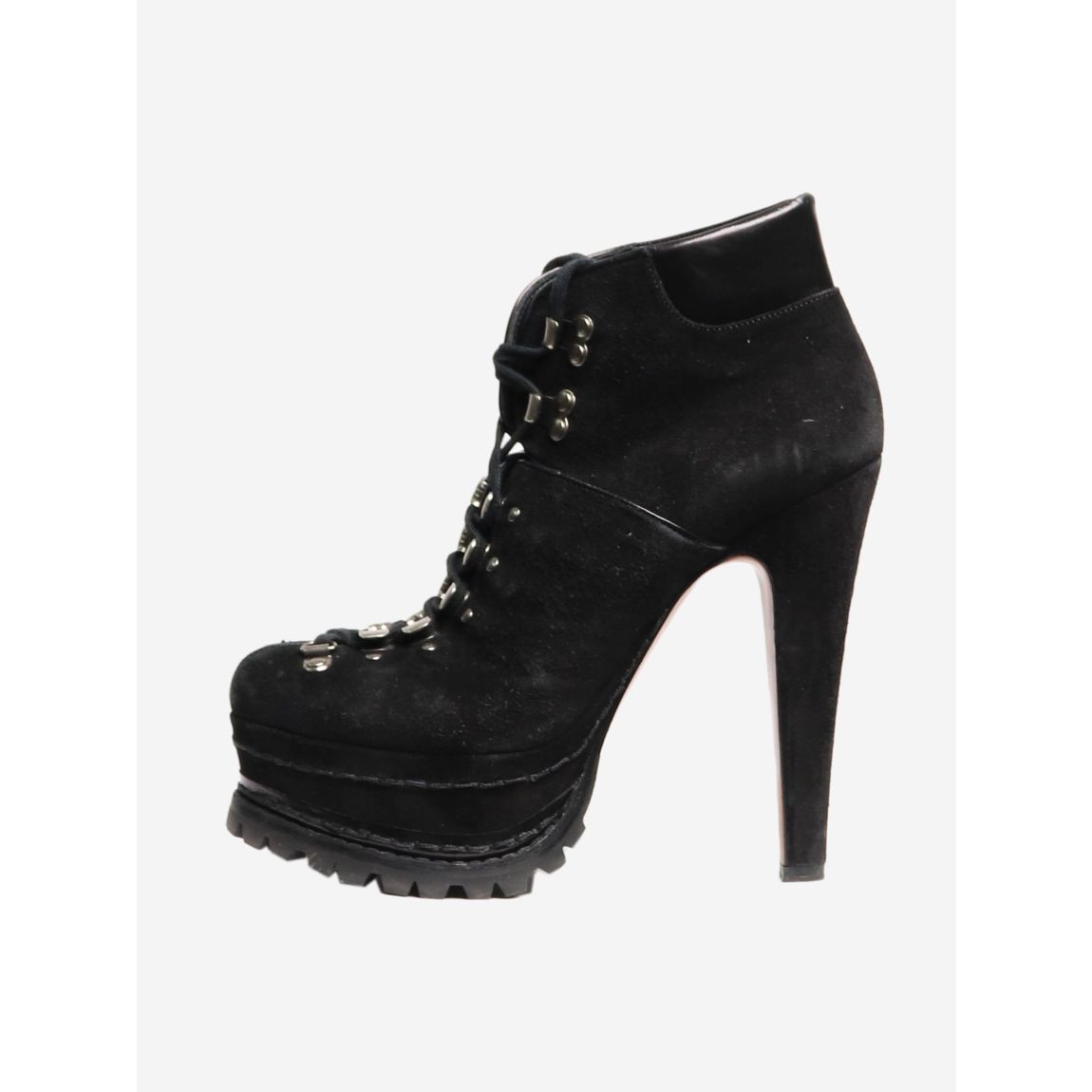 Black lace stopper heels , EU 39.5 (UK 6.5) main product photo