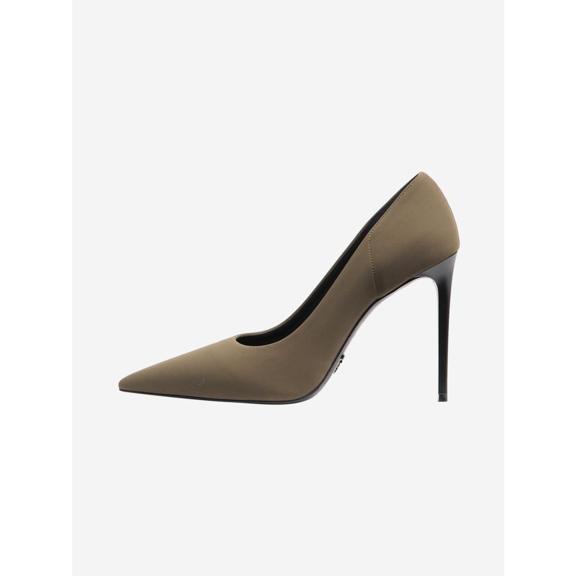 Khaki nylon pumps main product photo