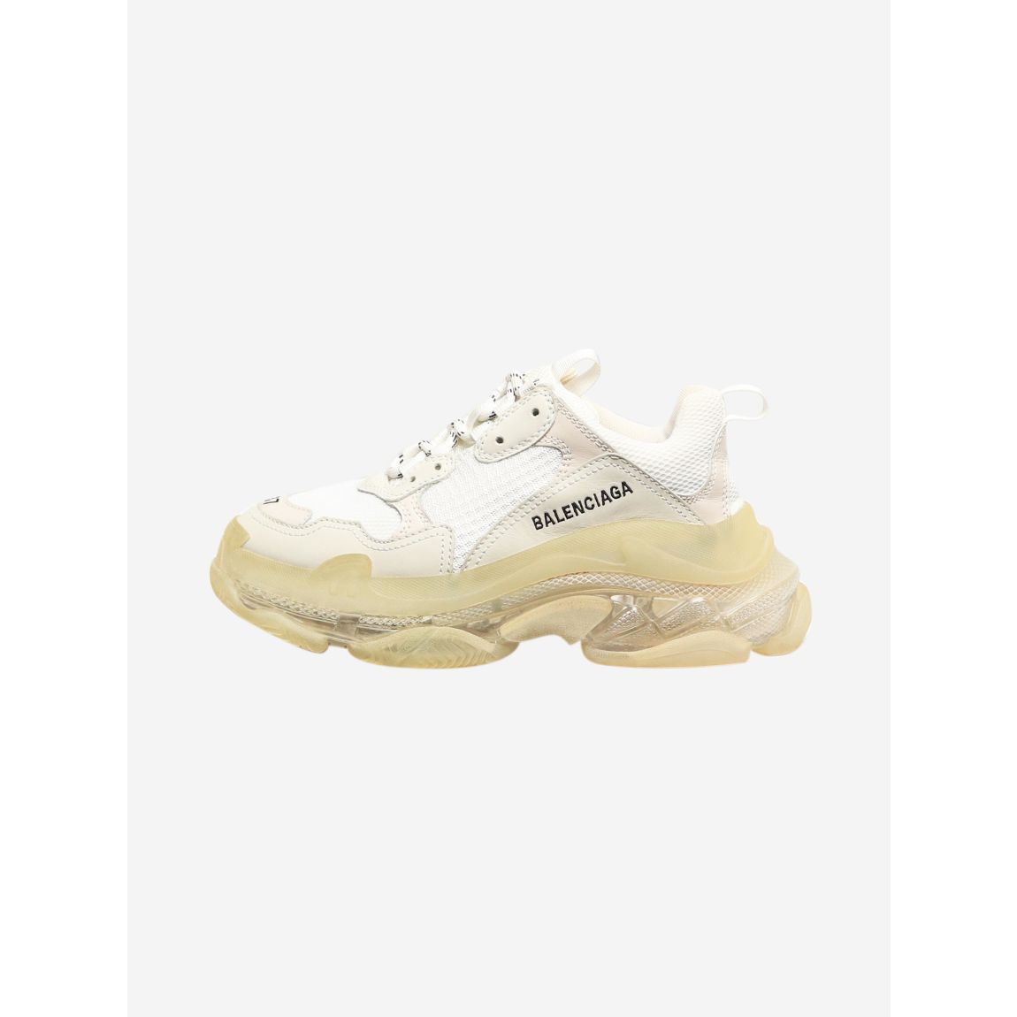 Balenciaga white Triple S main product photo