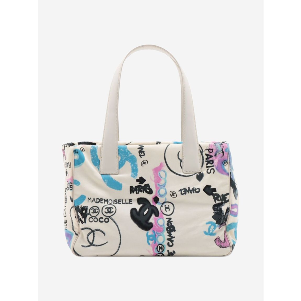 Cream 2006 New Travel Line graffiti tote bag main product photo
