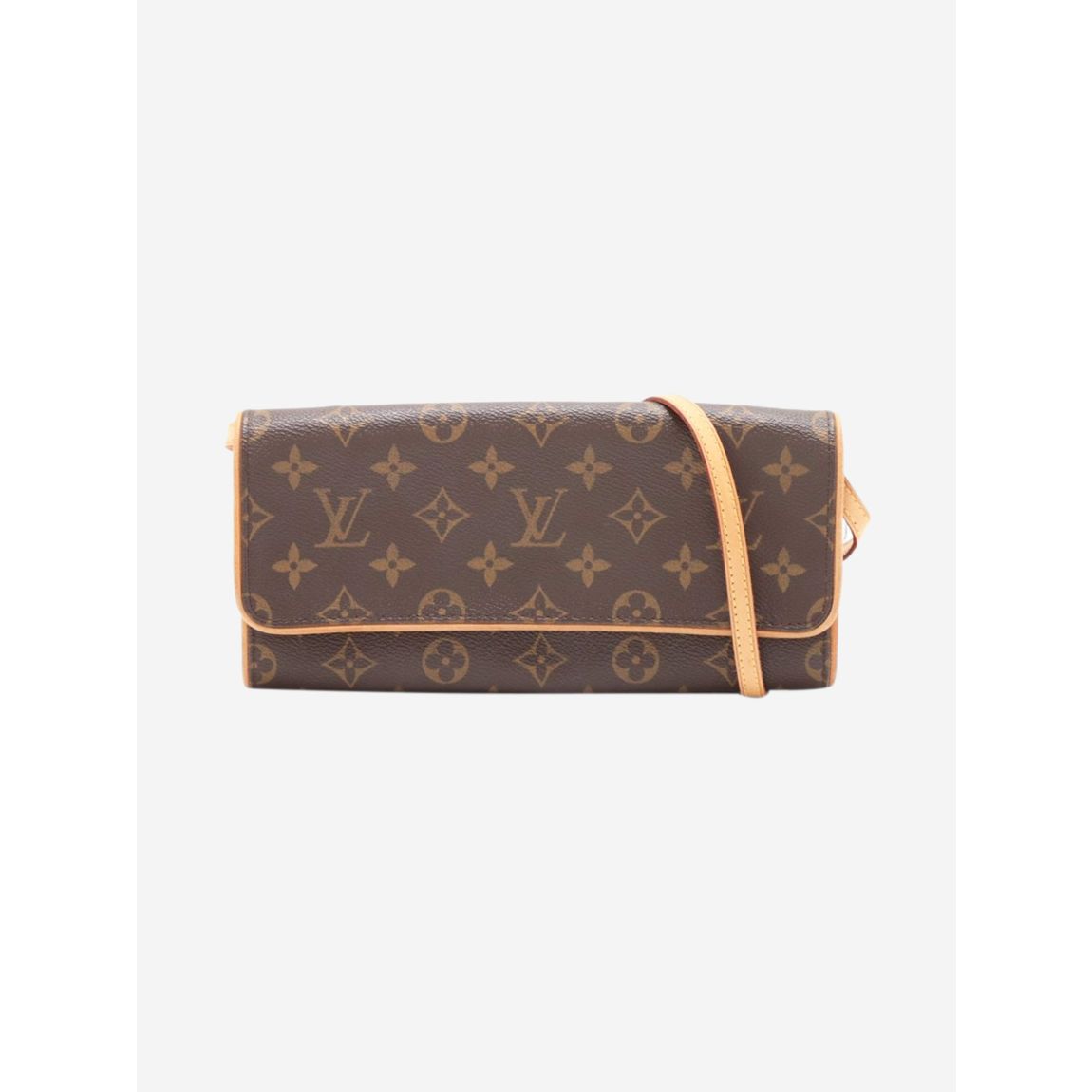 Brown vintage 2000 Monogram Pochette bag main product photo