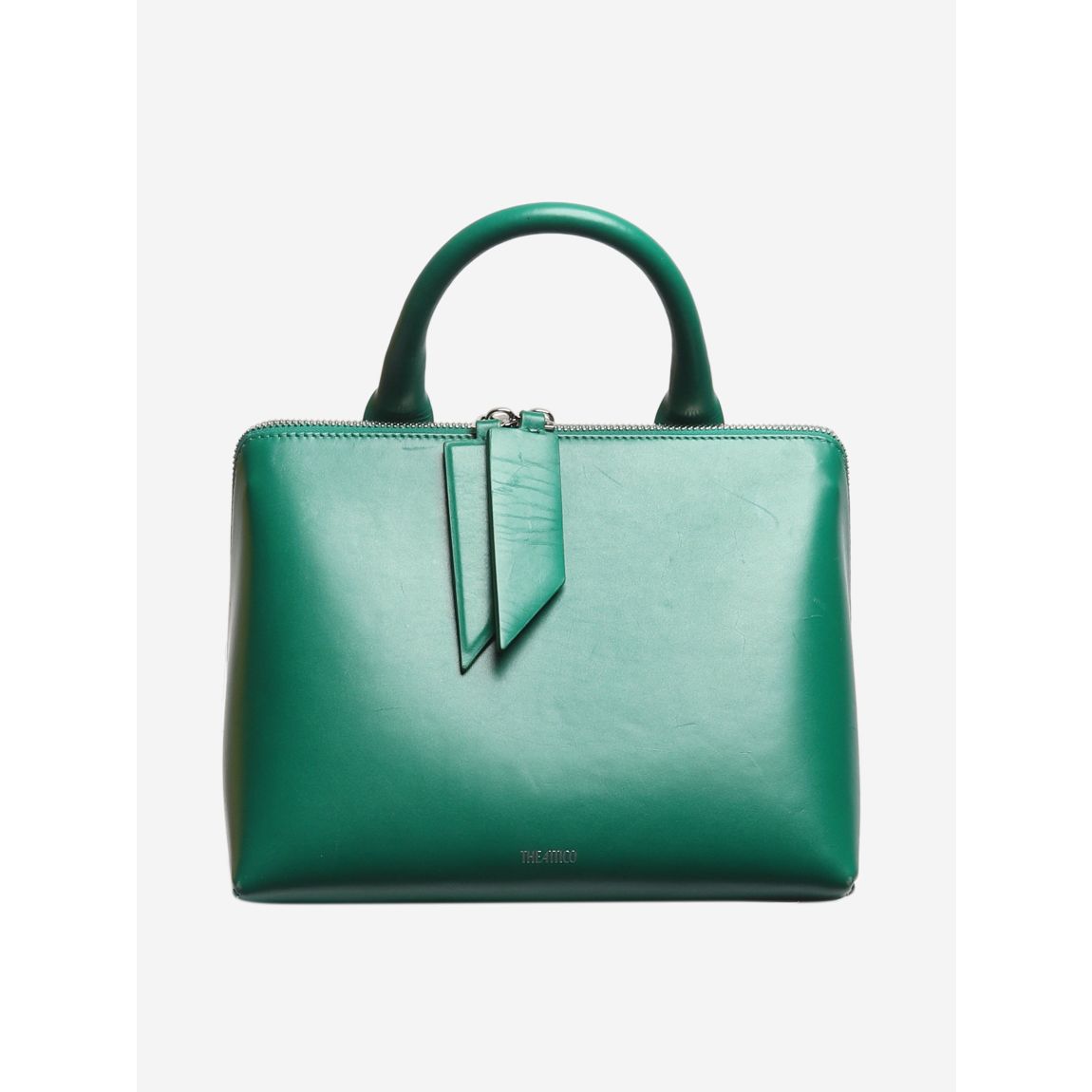 Emerald green Monday top handle bag main product photo