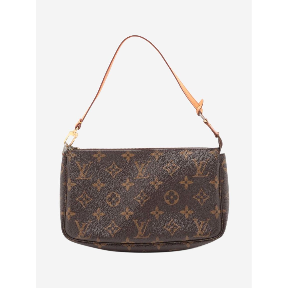 Brown vintage 1999 Monogram Pochette bag main product photo