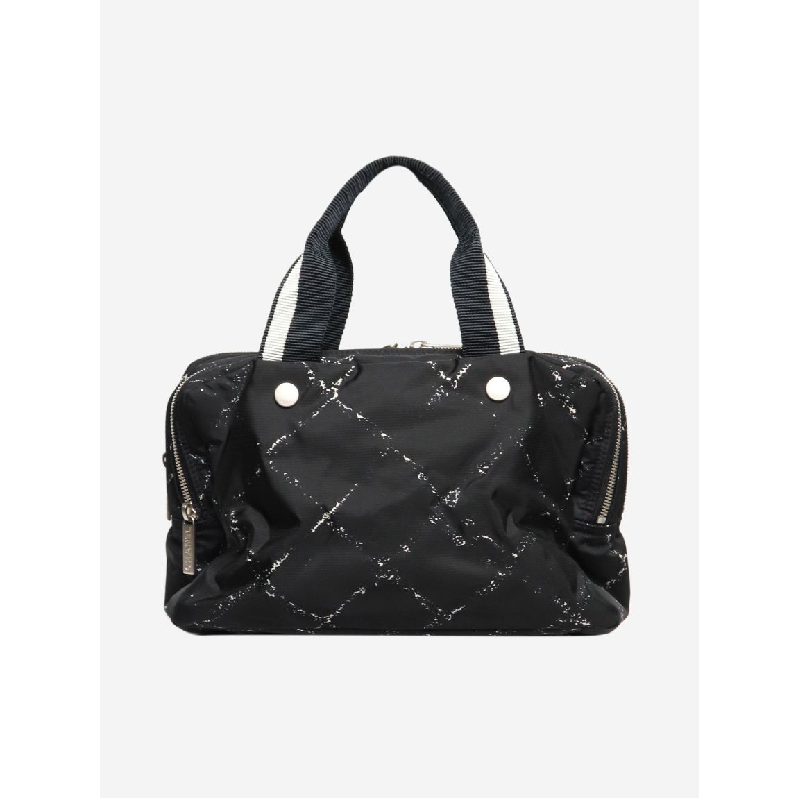 Black canvas Toiletries bag main product photo