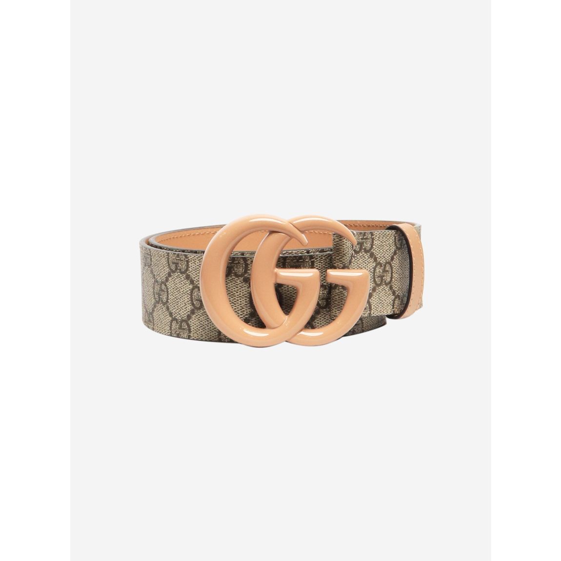 Brown GG Marmont belt main product photo
