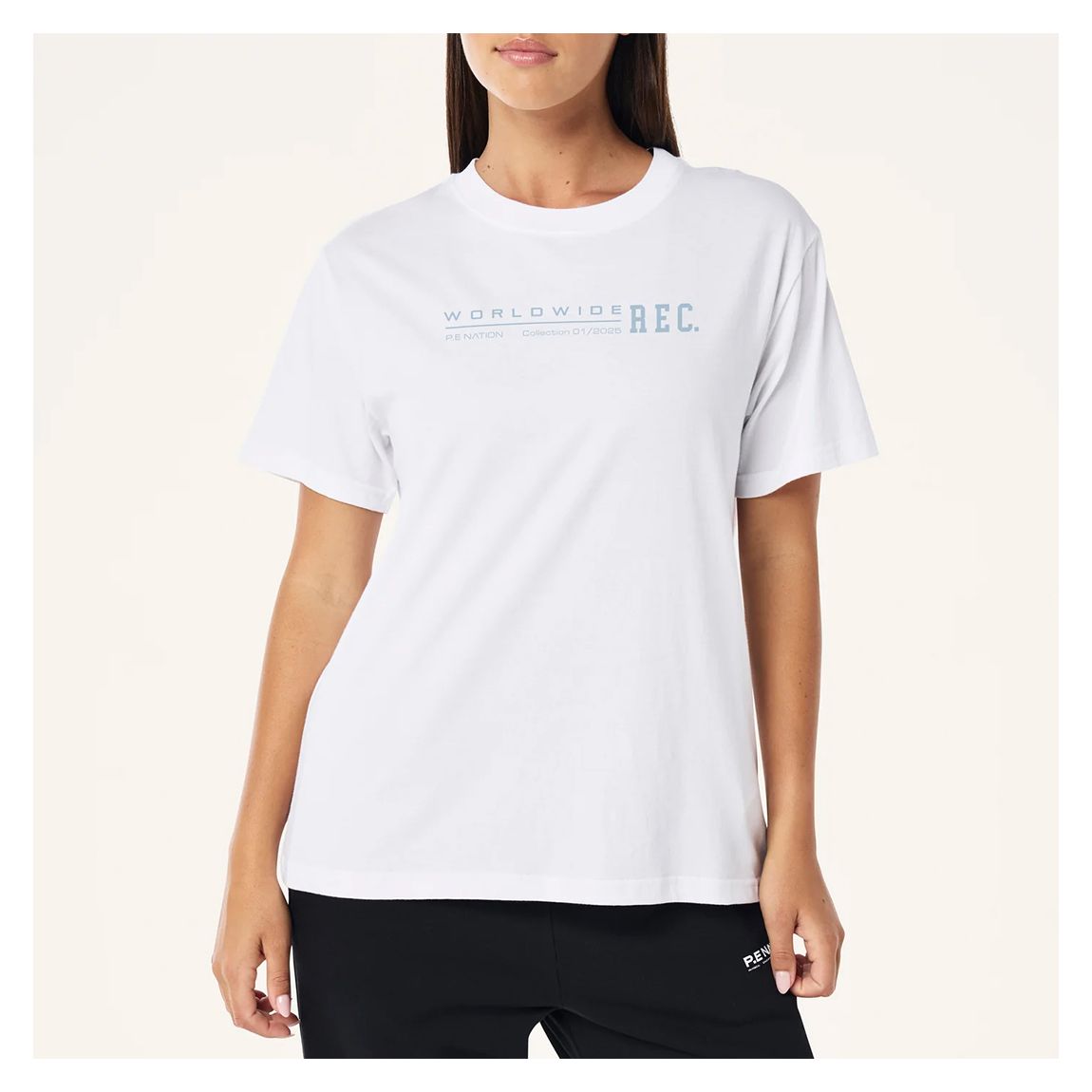 White Worldwide Tee main product photo