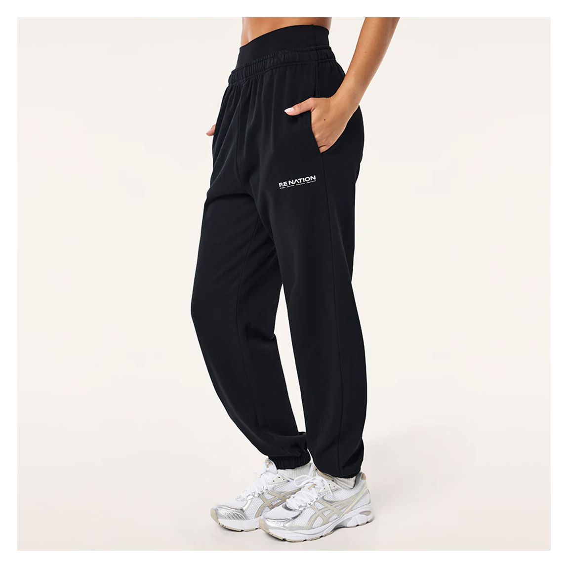 Black Qualify Trackpant main product photo