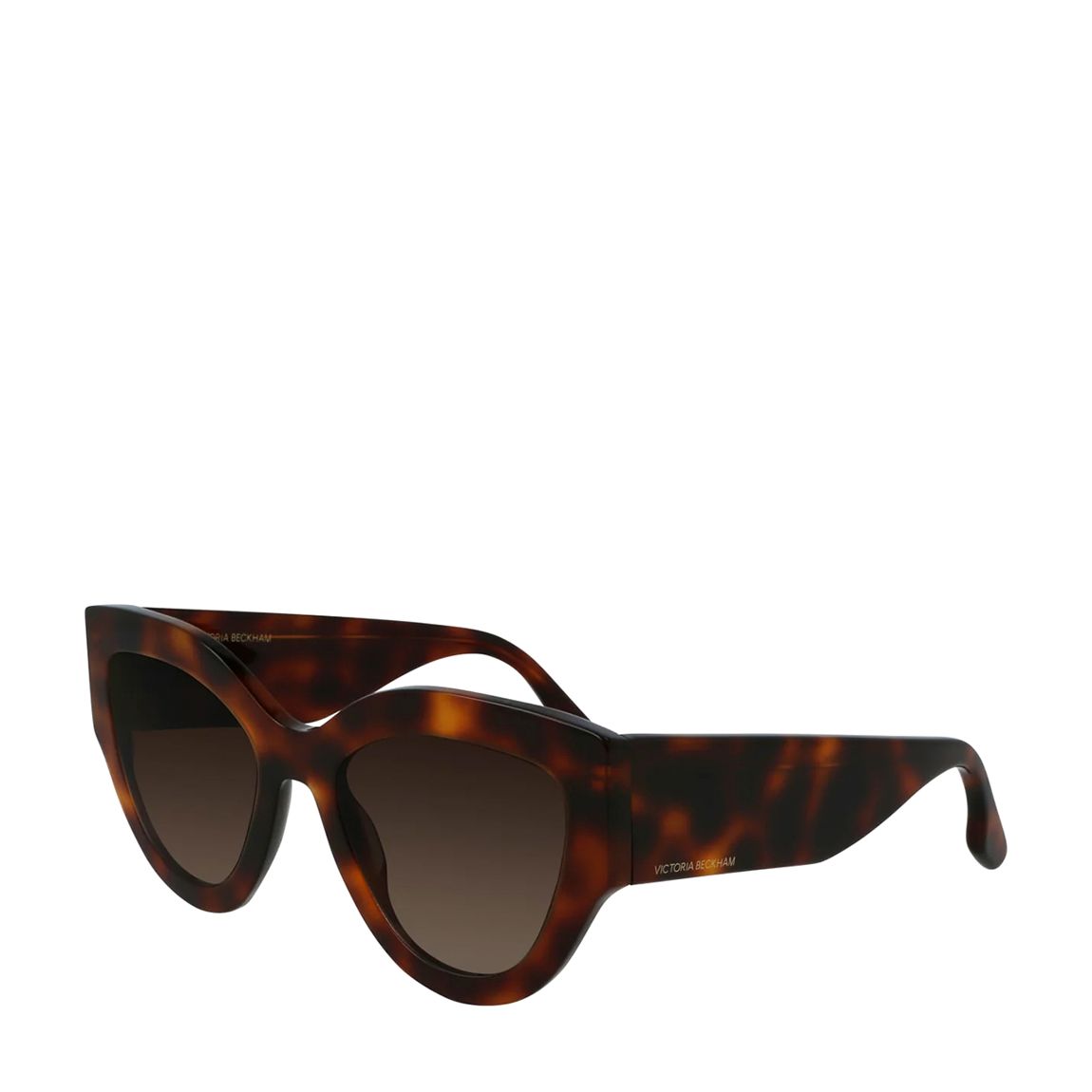 Womens Brown Tortise Shell Victoria Beckham Cat Eye Sunglasses main product photo