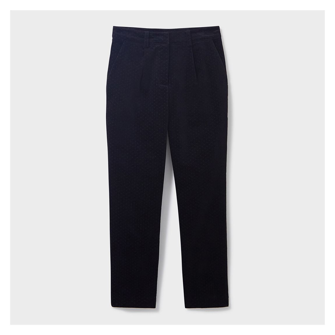 KAYLA VELVET SPOT TROUSER main product photo