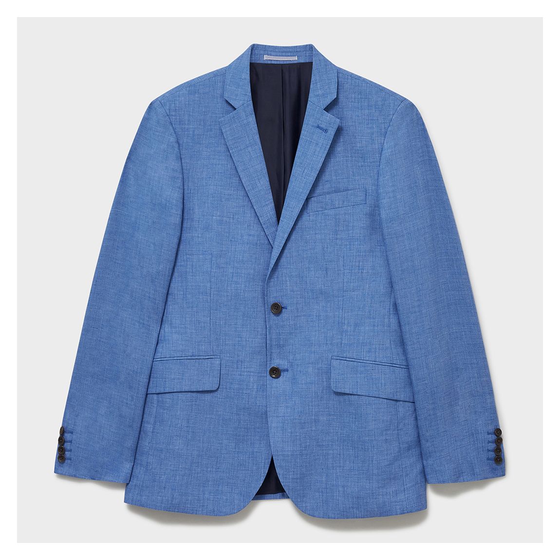 Cerulean Oakbury Linen Blazer main product photo