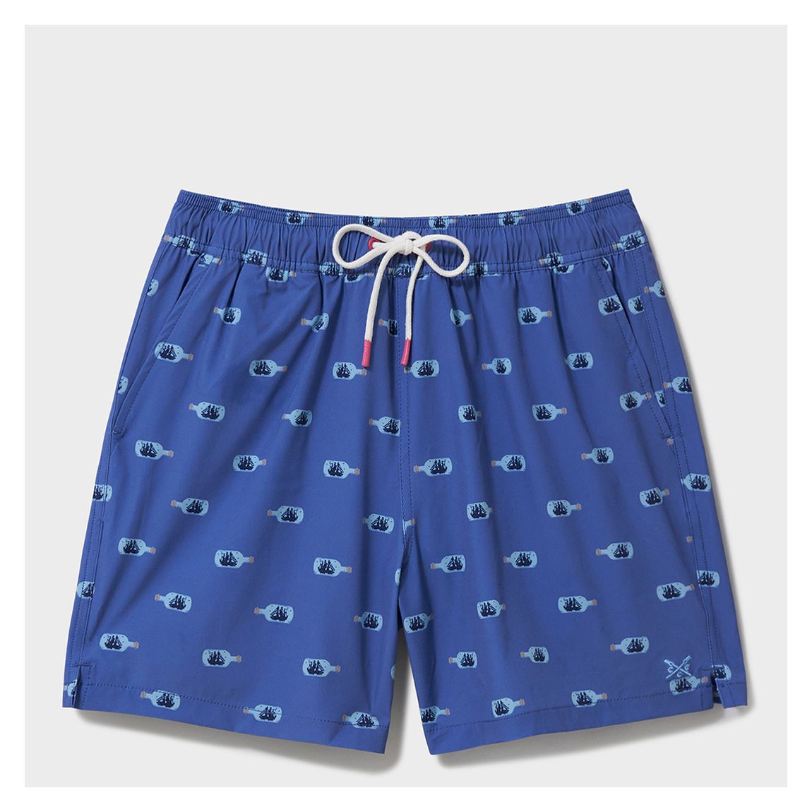 Cobalt Printed Swim Shorts main product photo