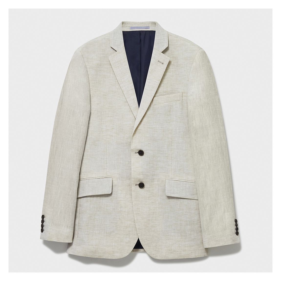 Stone Oakbury Linen Blazer main product photo