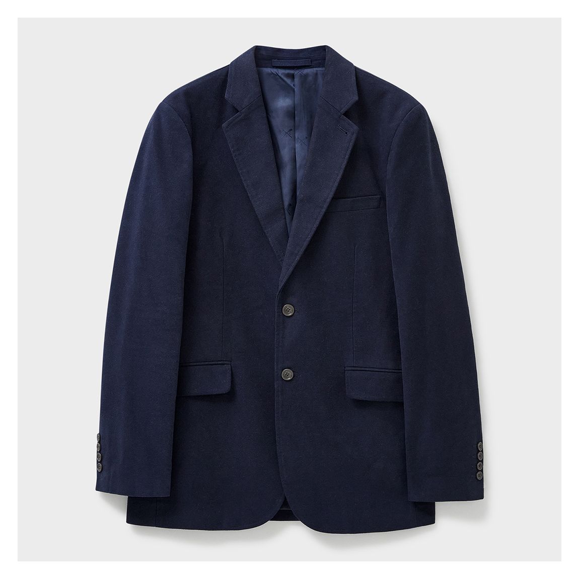 Navy Moleskin Blazer main product photo
