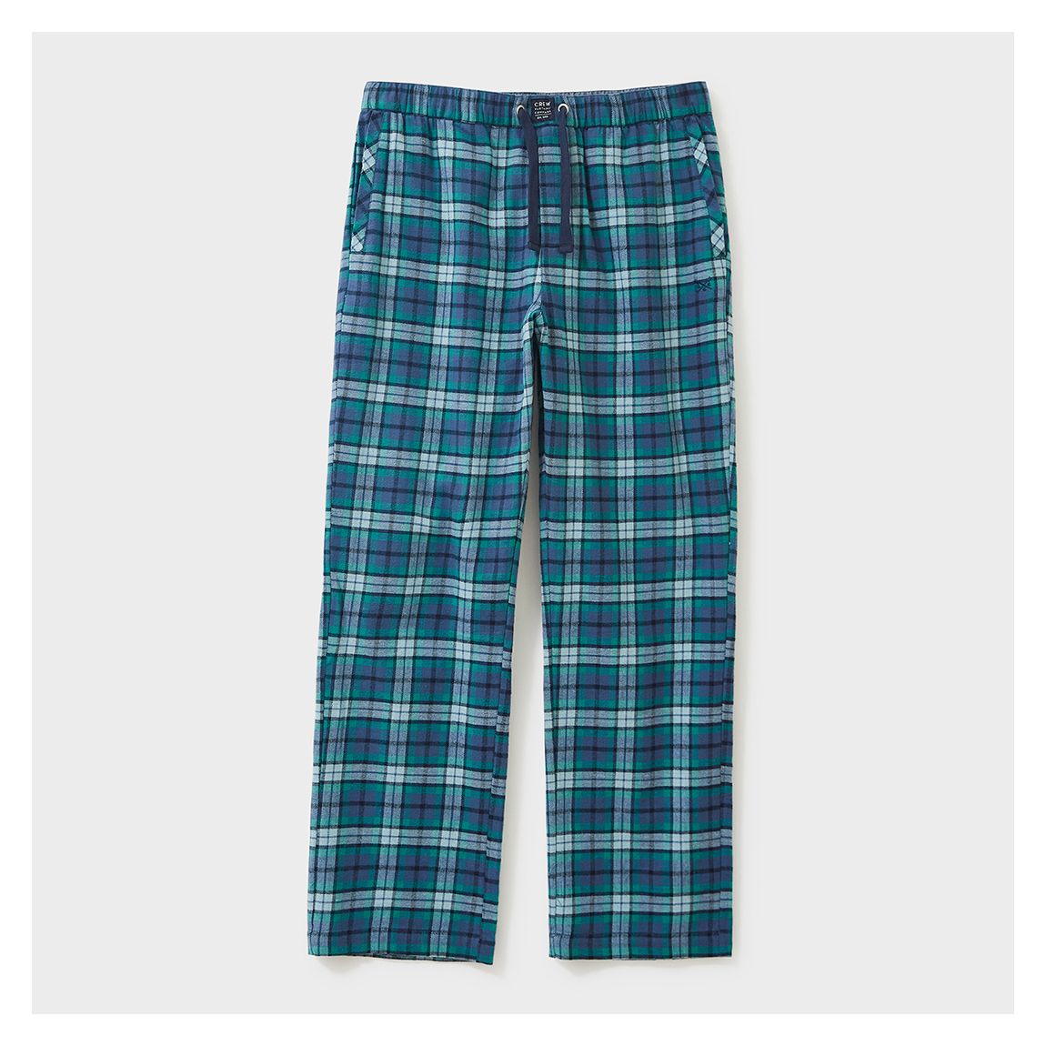 Blue Marl Checked Lounge Trouser main product photo