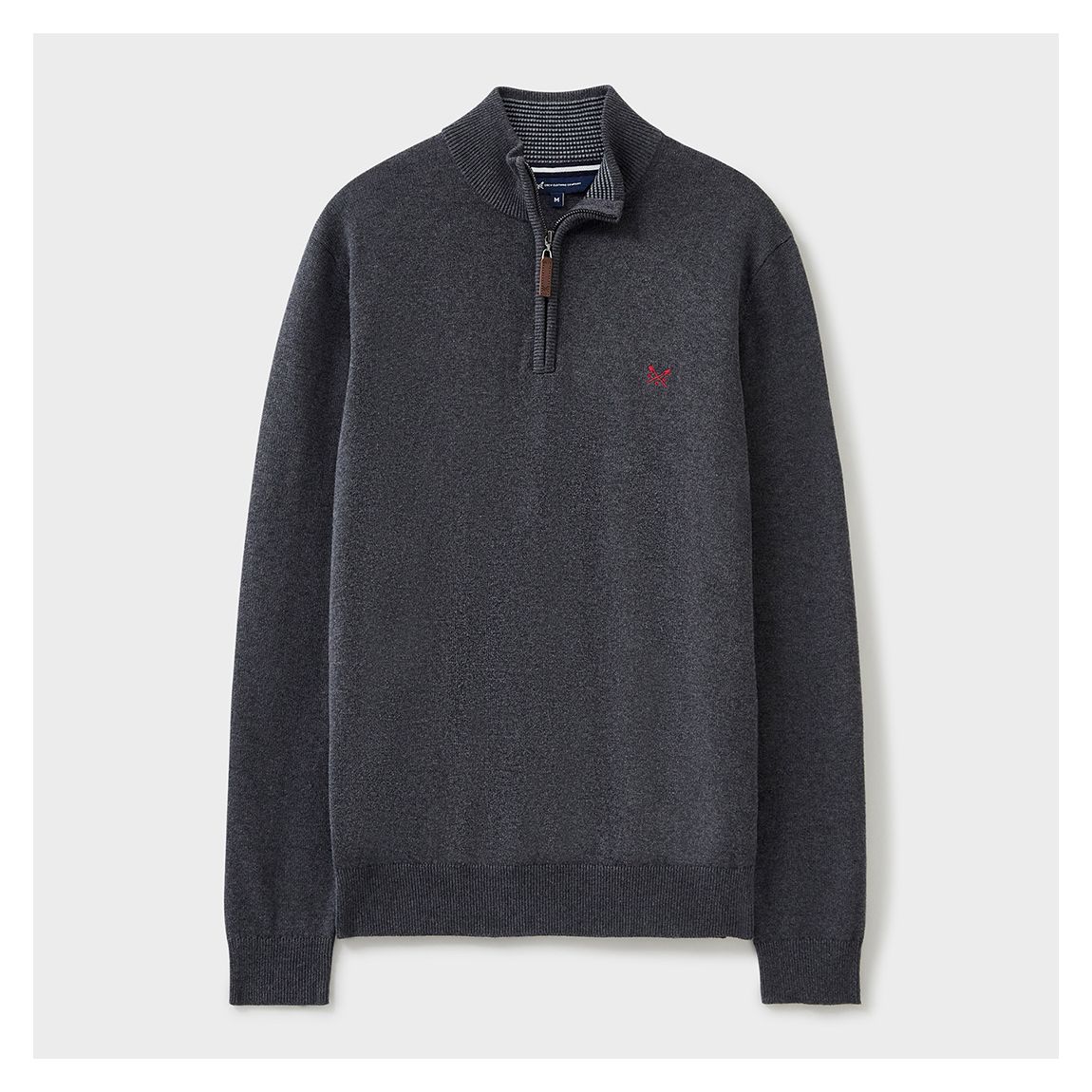 Charcoal Half Zip Jumper main product photo