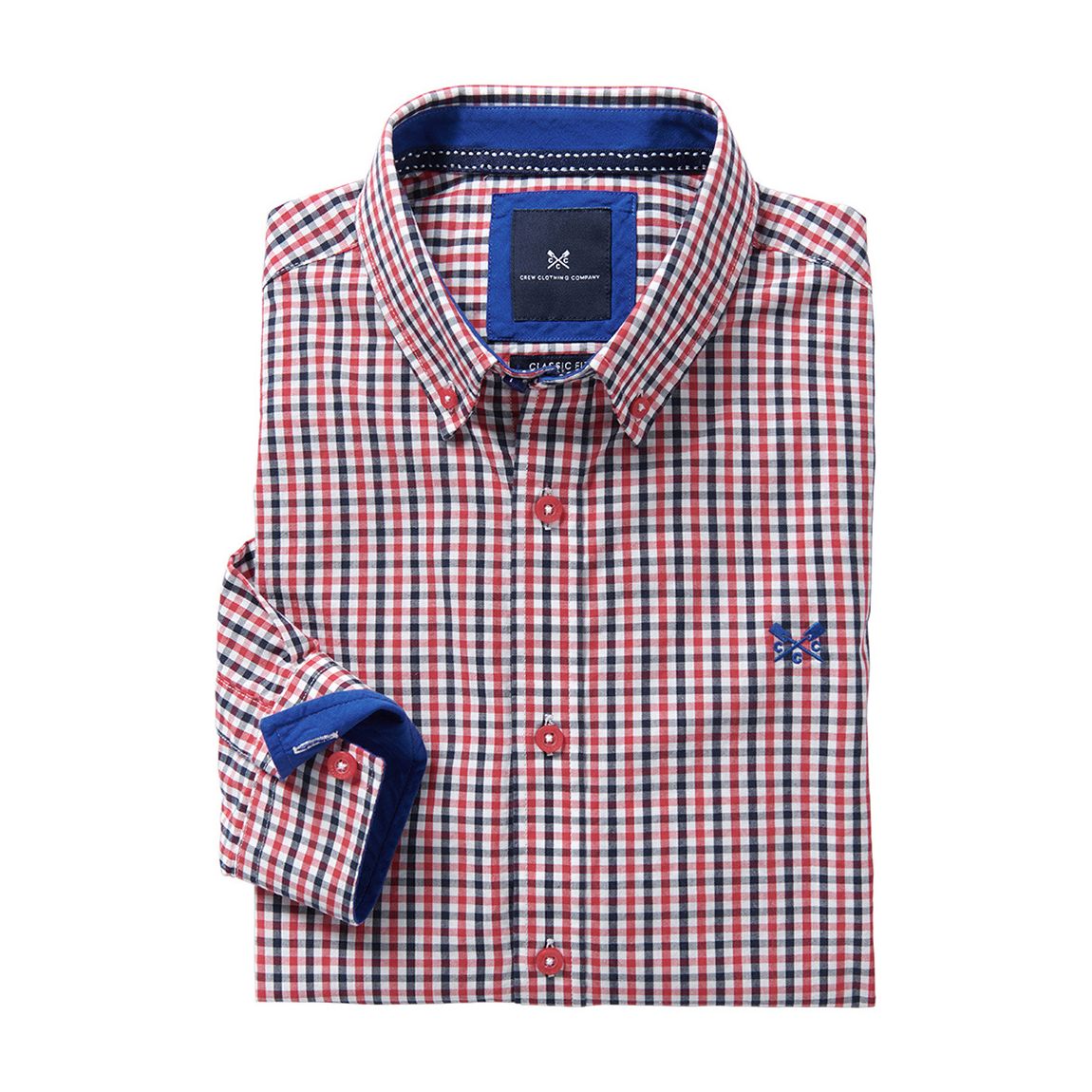 Red/Multi Gingham Long Sleeve Shirt main product photo