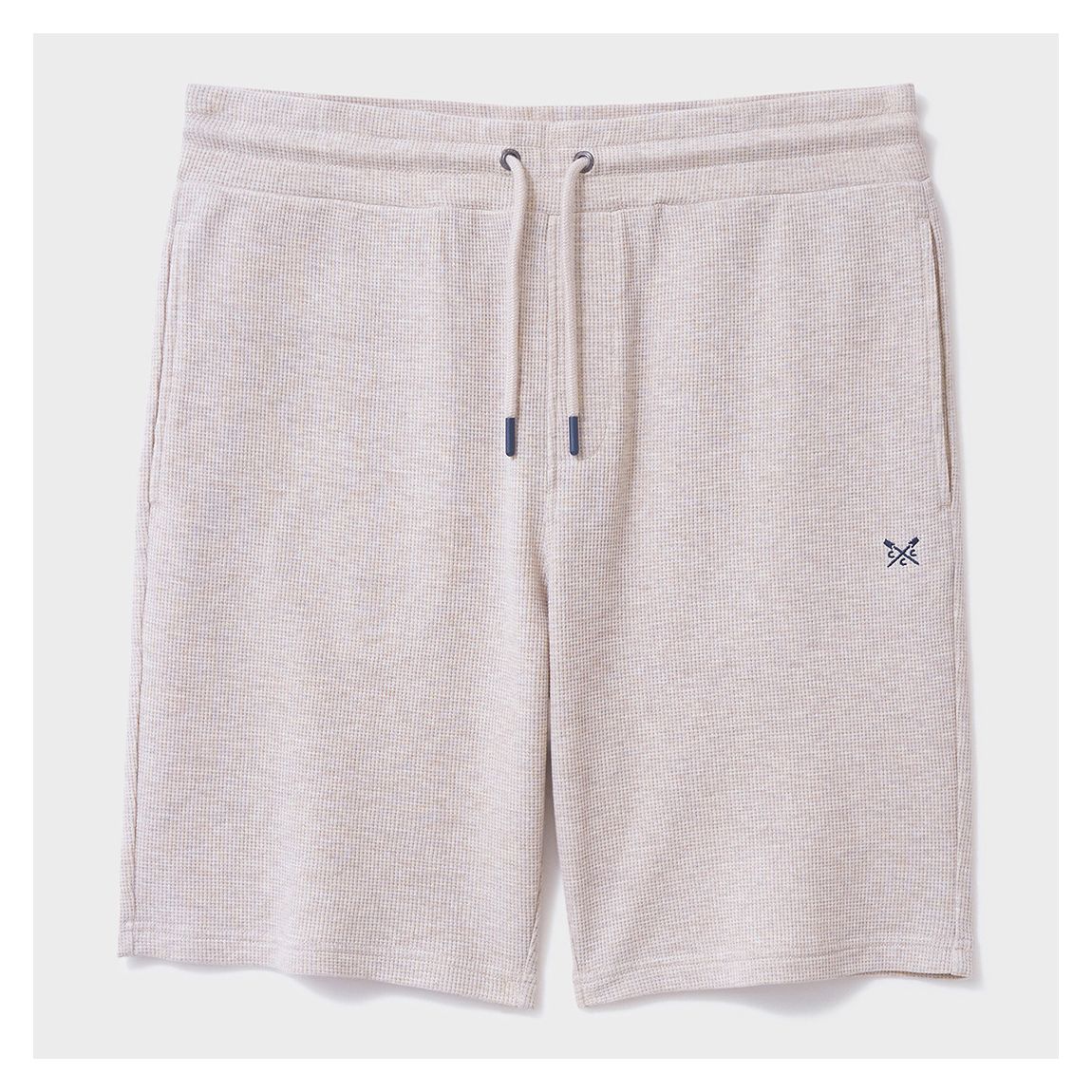 Light Grey Waffle Lounge Shorts main product photo
