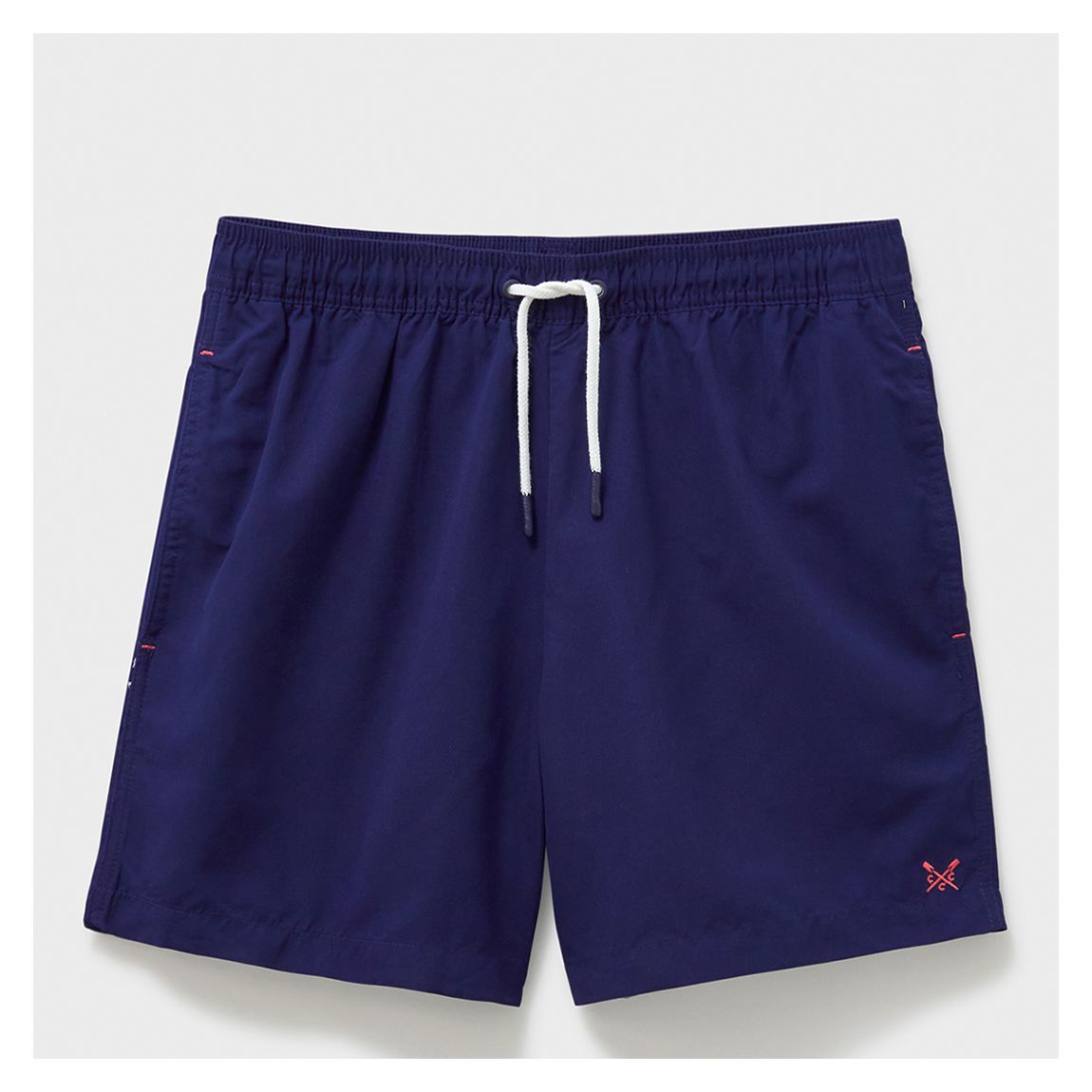 Navy Solid Swim Shorts main product photo