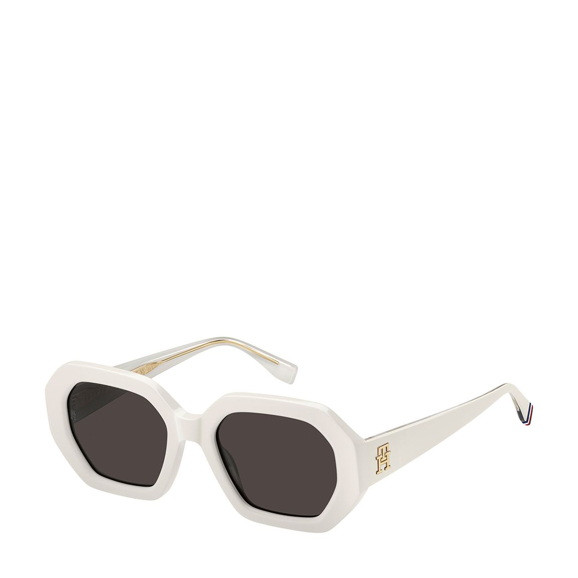 Women's 21 55/Rectangular Geometrical Ivory/Grey 52 mm main product photo