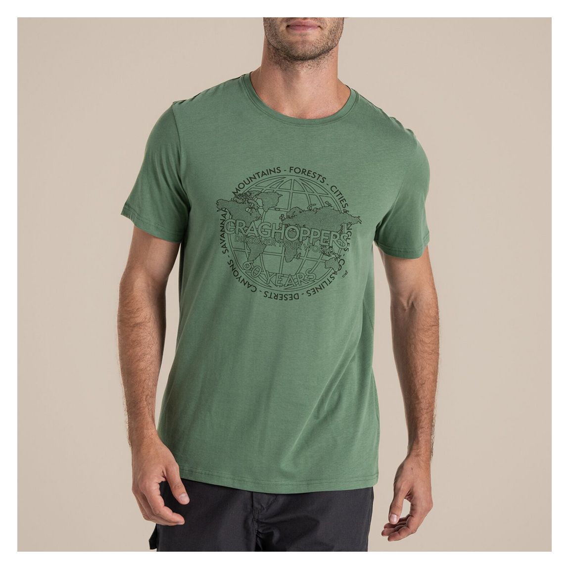 Mangrove Green Lucent II Graphic Tee main product photo