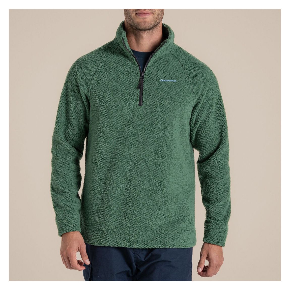Mangrove Green Karlton Half Zip Fleece main product photo