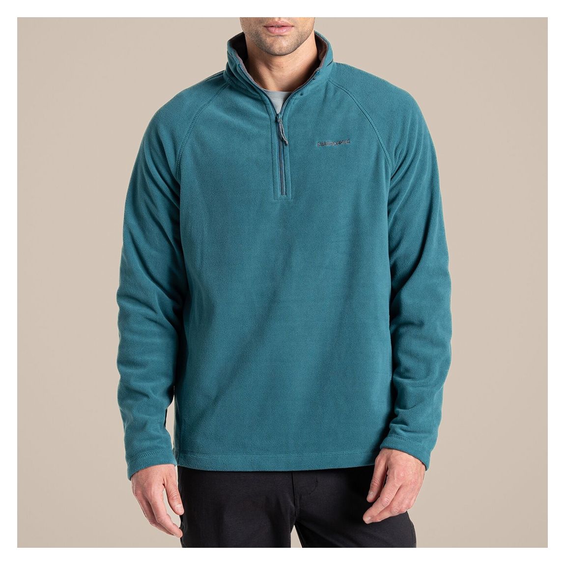 Teal Corey VI Half Zip Fleece main product photo