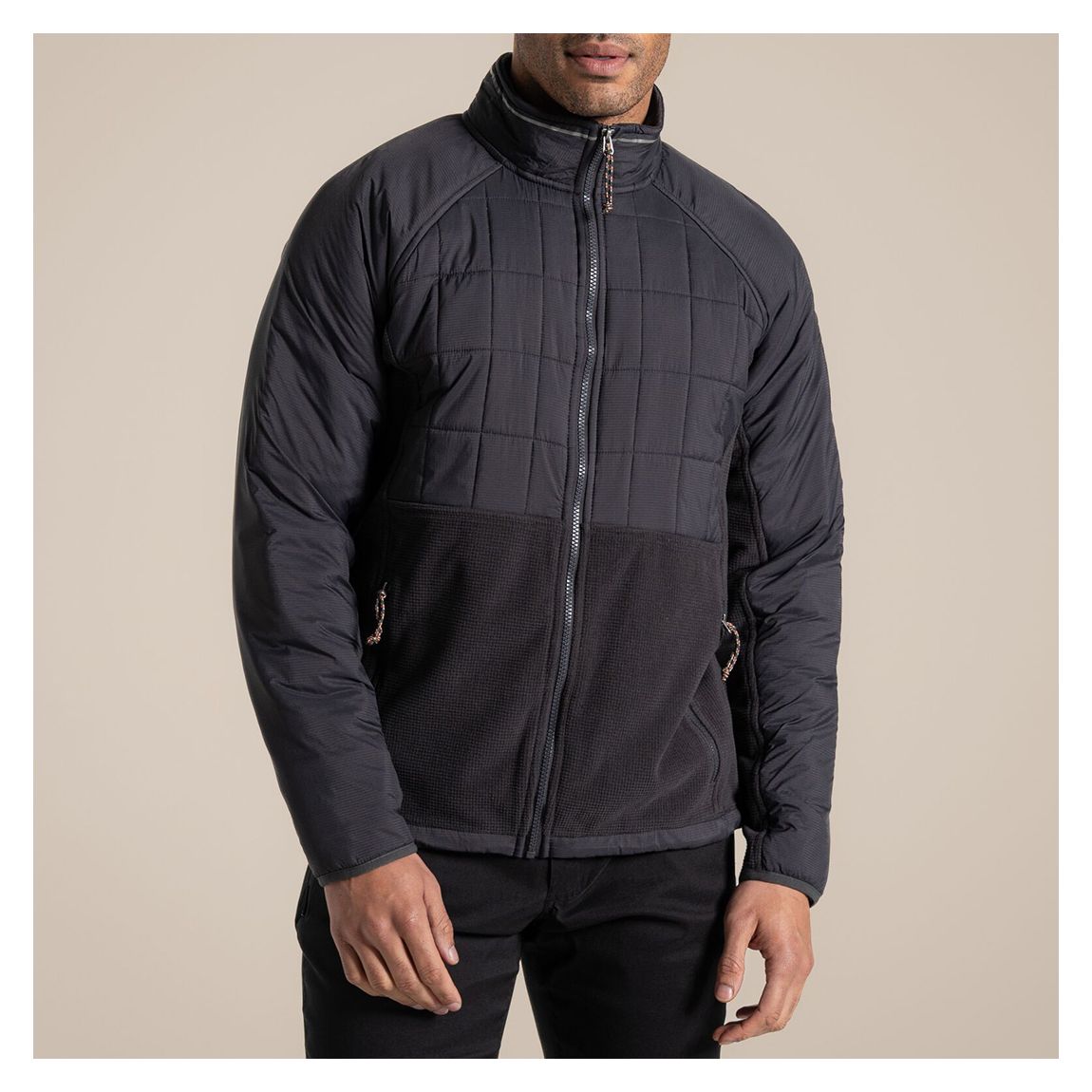 Charcoal Nix Hybrid Insulating Jacket main product photo