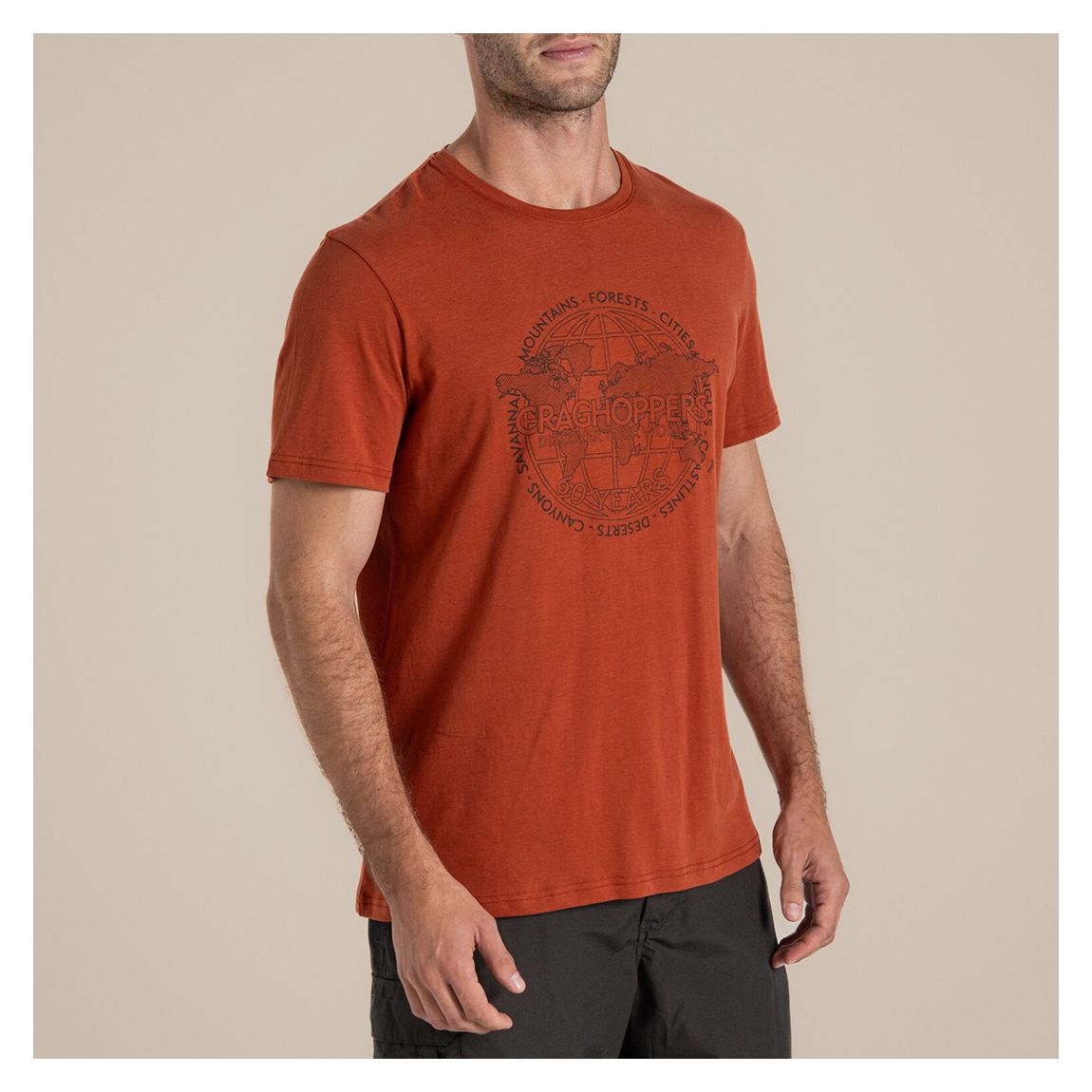 Red Lucent II Graphic Tee main product photo