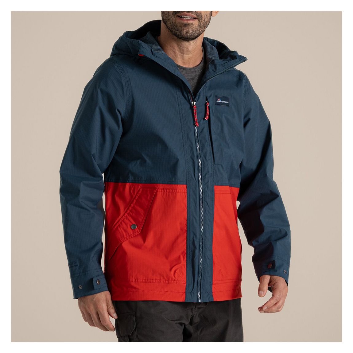 Navy/Red Pandion Waterproof Jacket main product photo