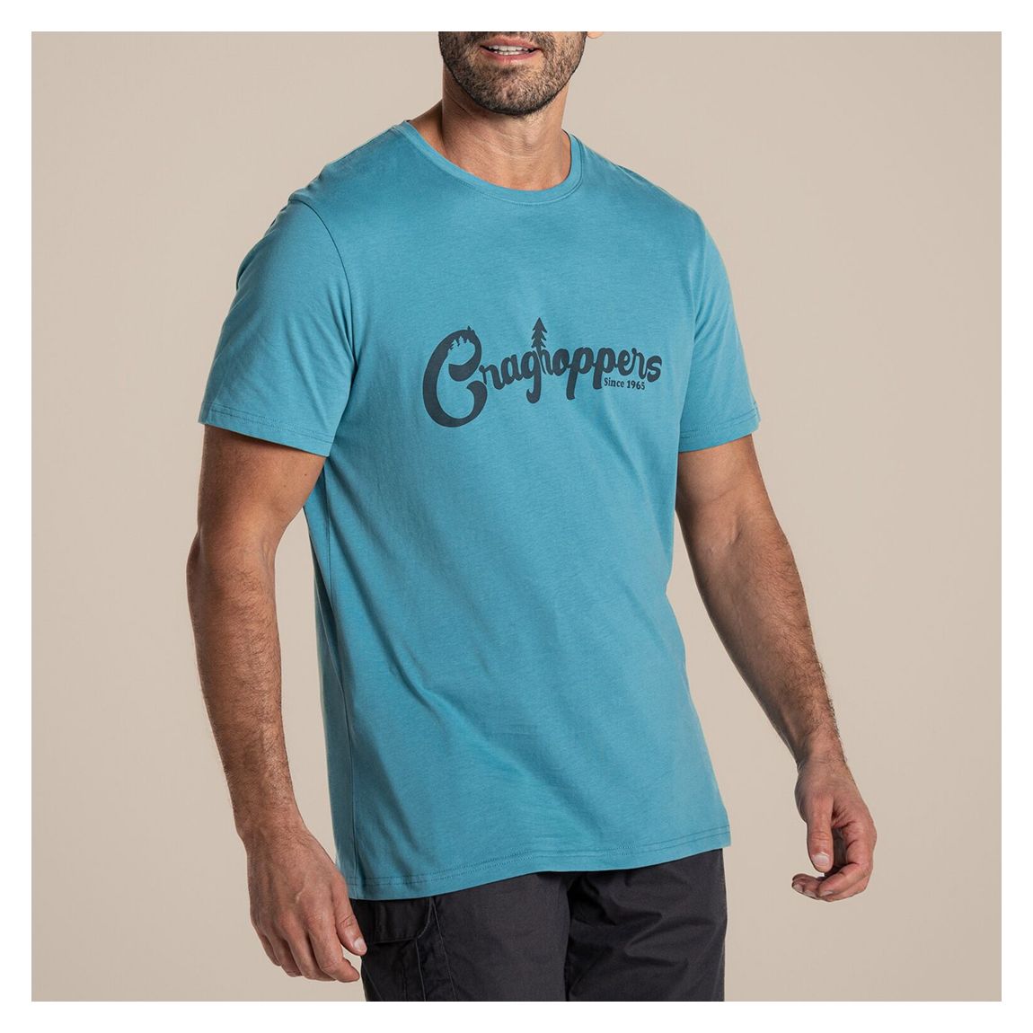 Cyan Lucent II Graphic Tee main product photo