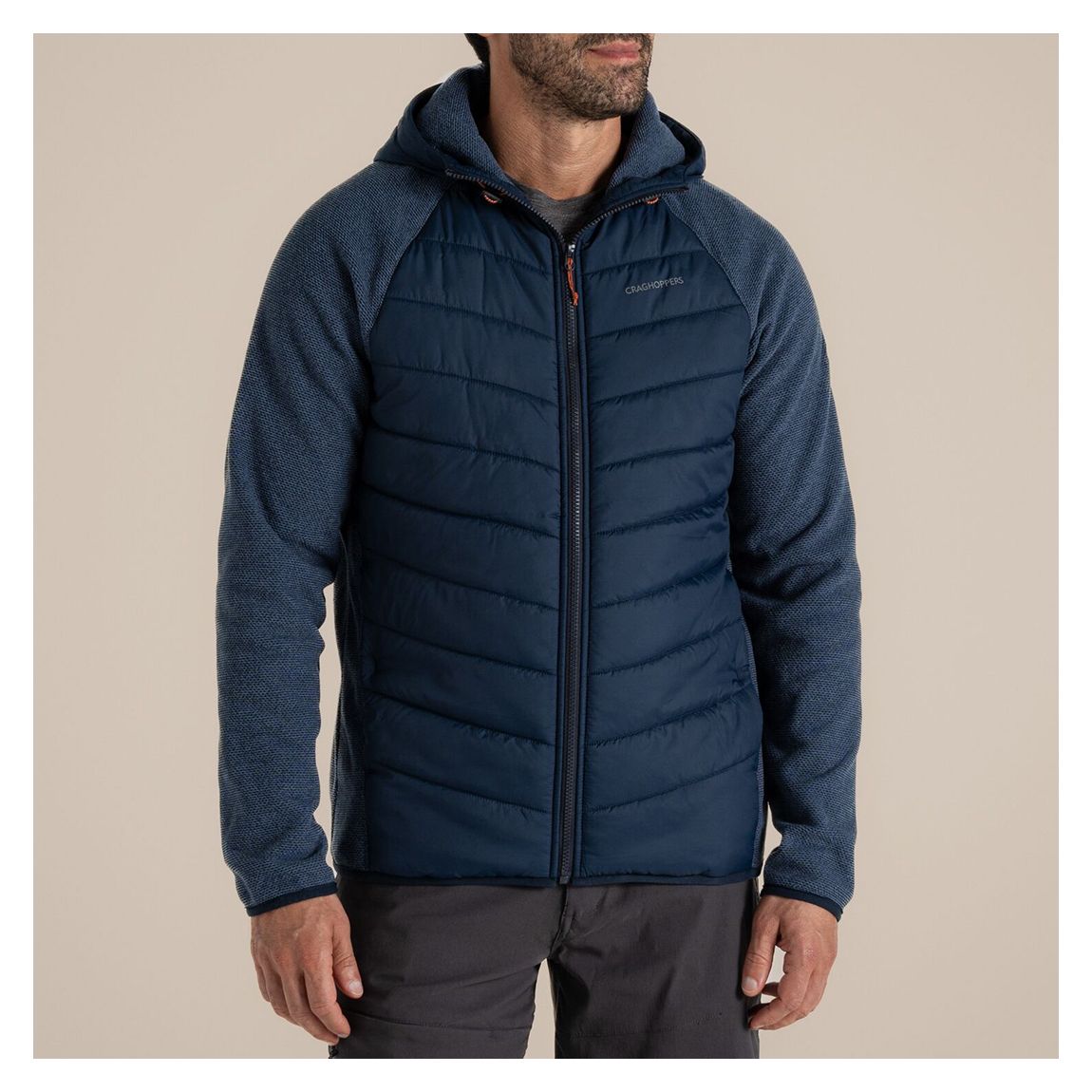 Blue/Navy Vamos Hybrid Insulating Jacket main product photo