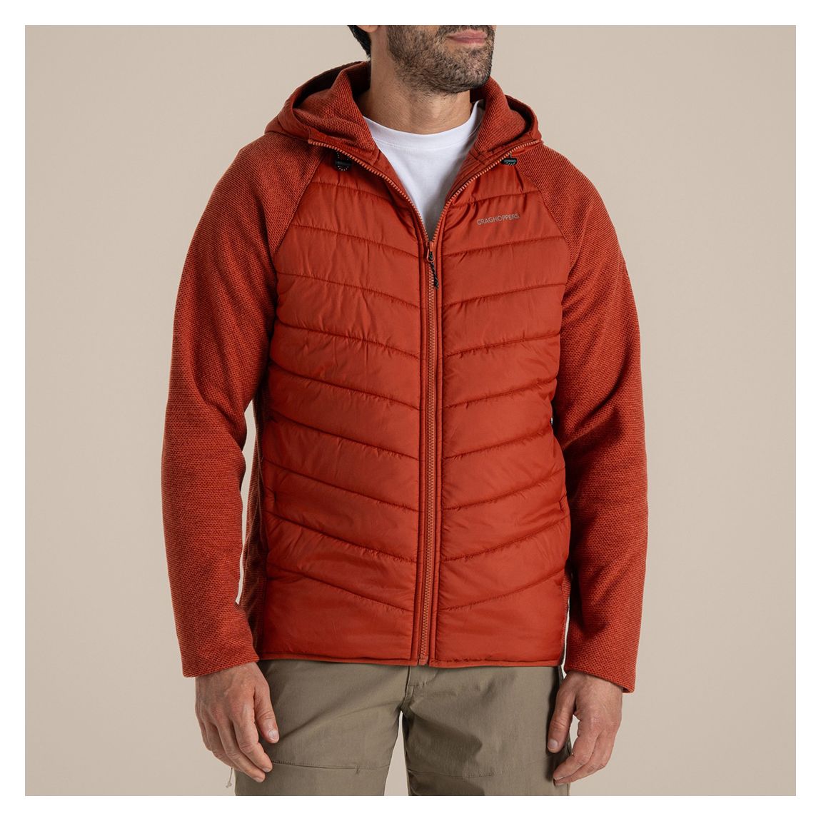 Red Vamos Hybrid Insulating Jacket main product photo
