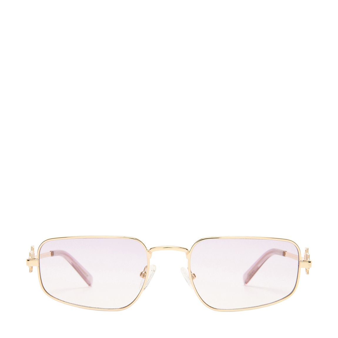 Women's Bright Gold/Lilac Grad Flash Metagalactic 2429715Sunglasses 55mm main product photo