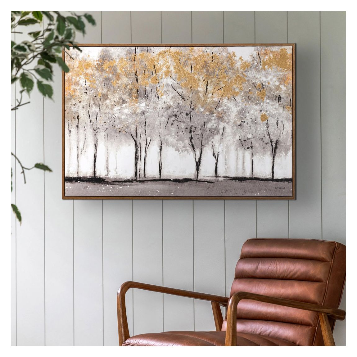 Golden Reverie Framed Canvas 900x600mm main product photo