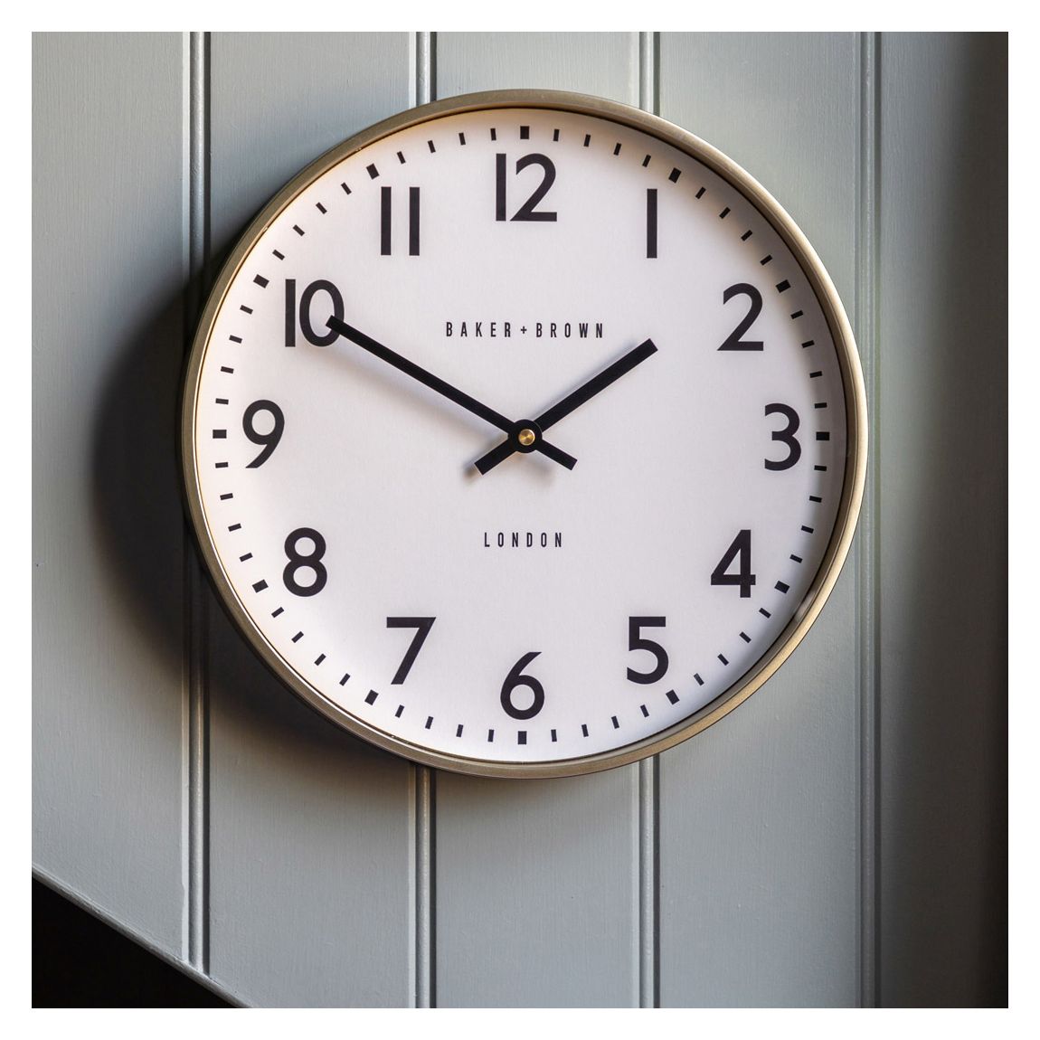 Norton Wall Clock Champagne 30cm main product photo