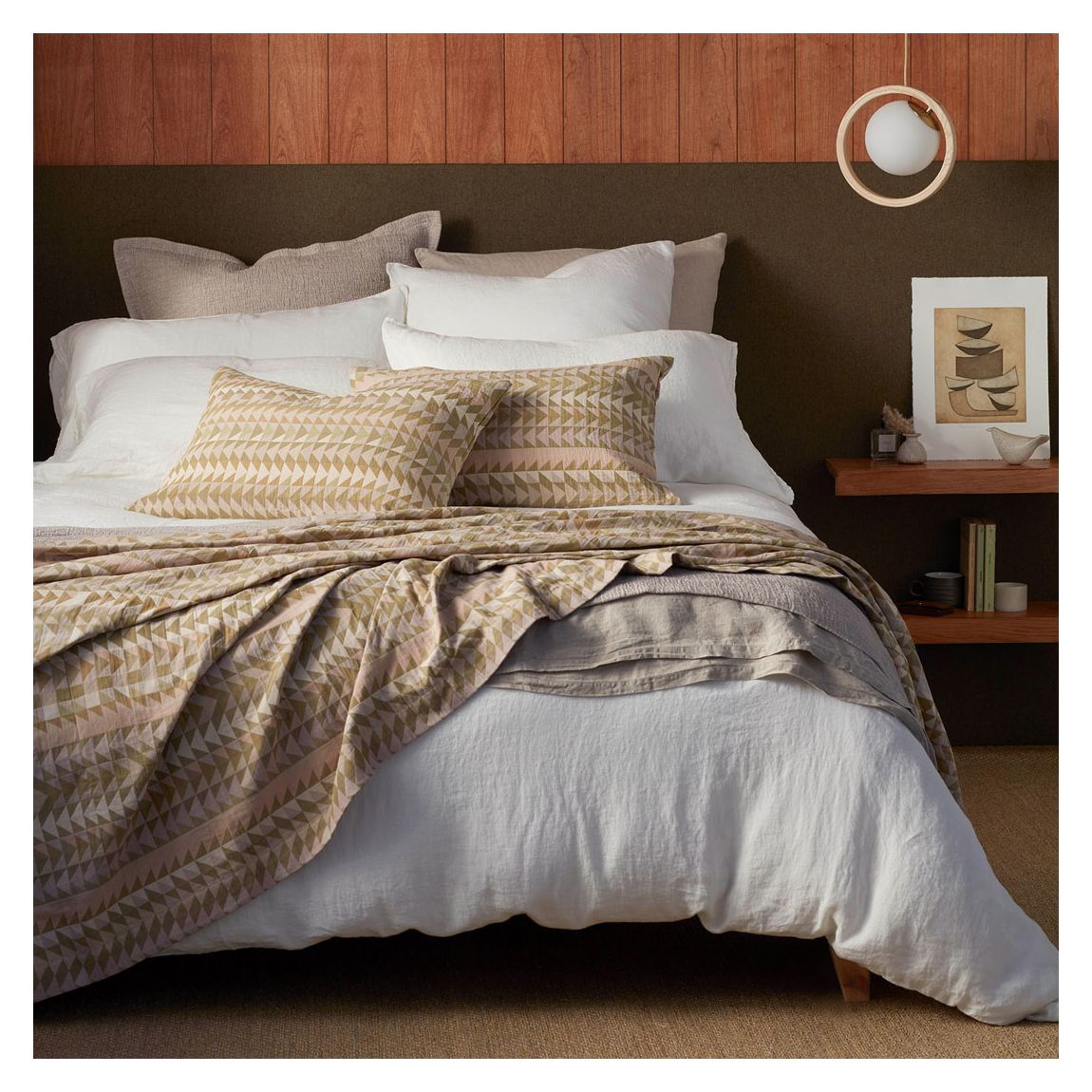 Tom 100% Cotton Bedspread, Multi main product photo