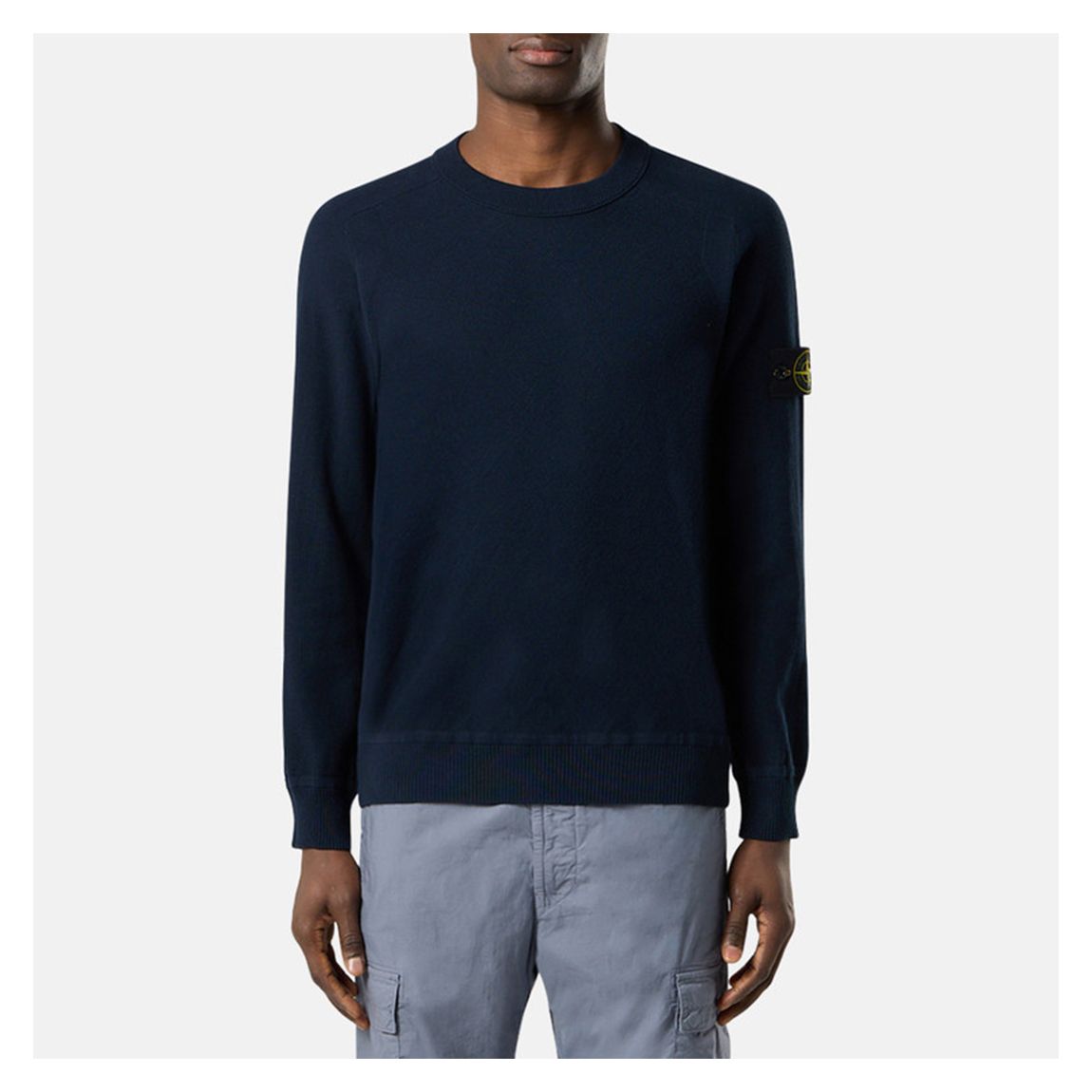 Navy Soft Organic Cotton Jumper main product photo