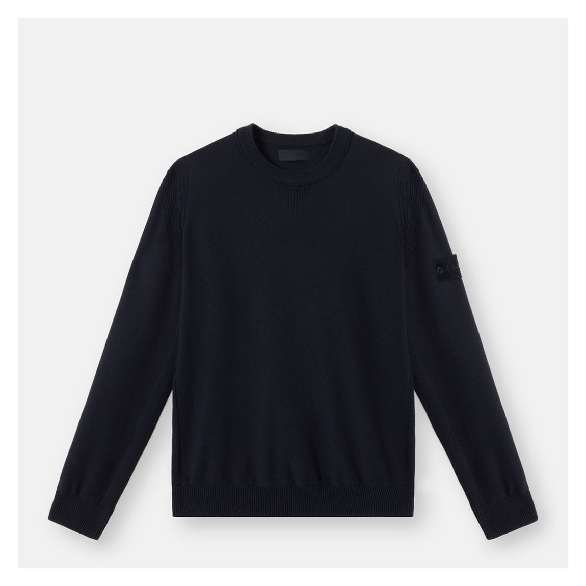 Navy Cotton Cashmere Jumper main product photo