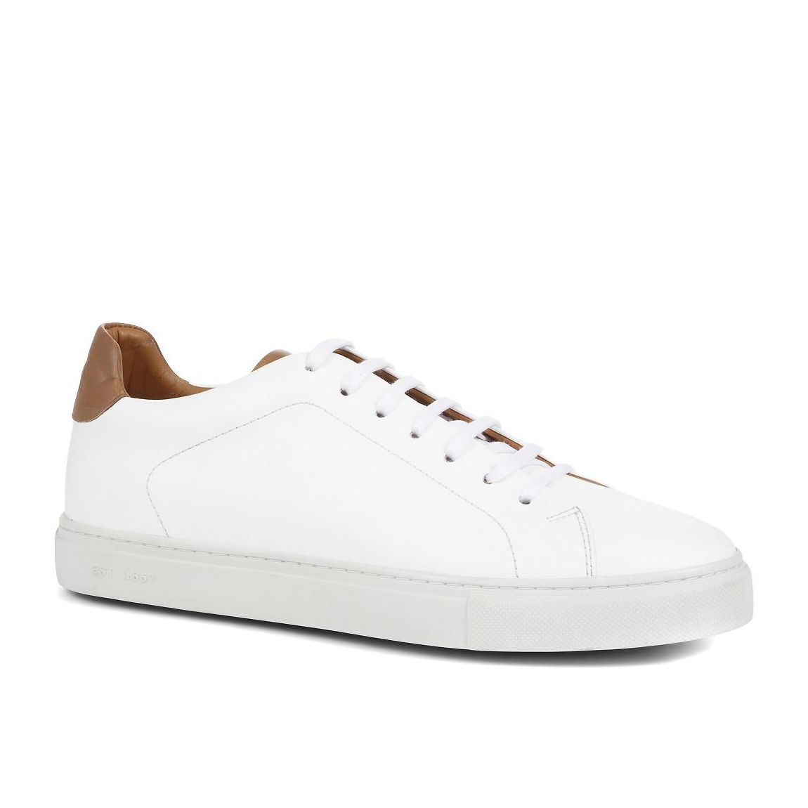 Singapore Leather Lace-Up Trainers main product photo