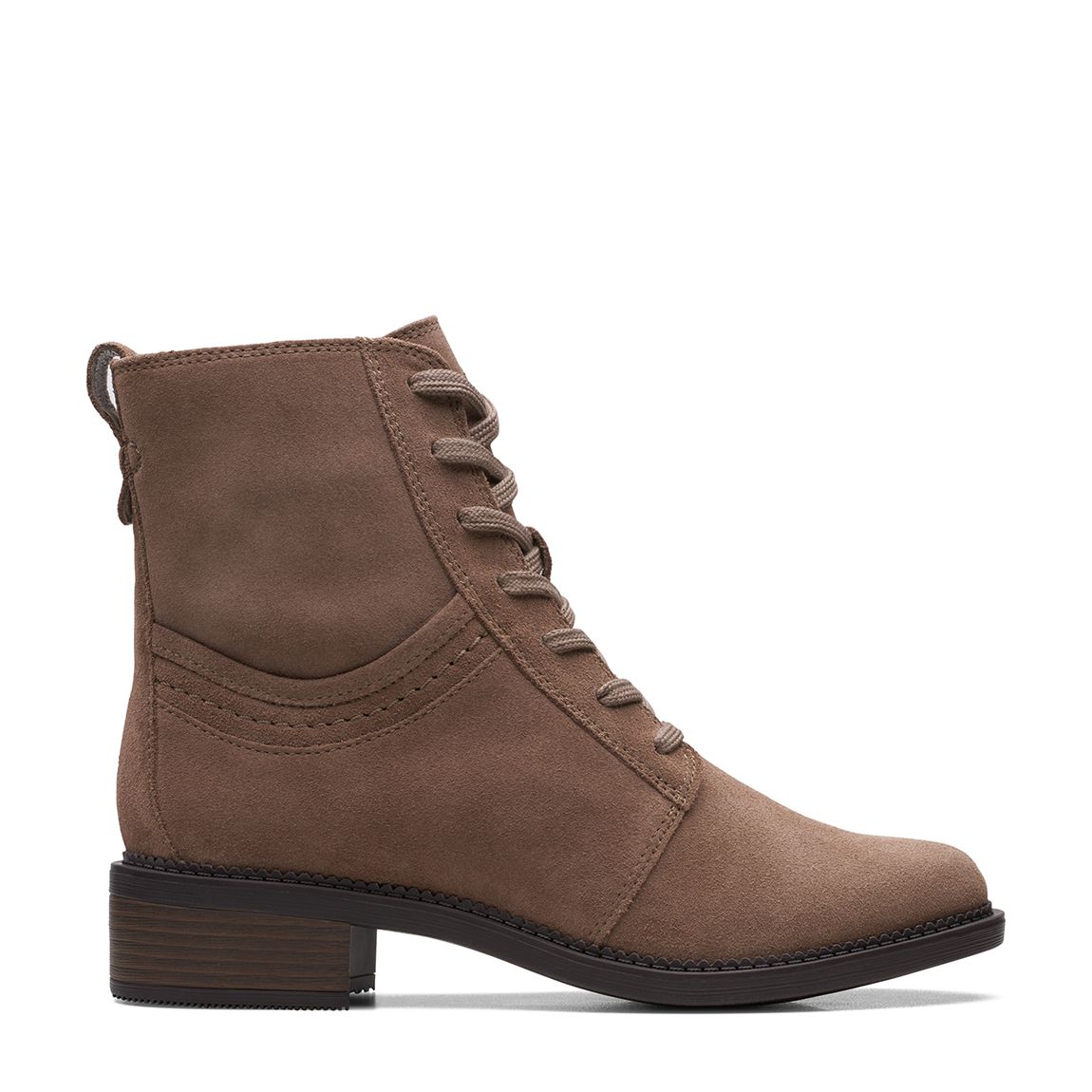 Pebble Suede Maya Step Ankle Boots main product photo