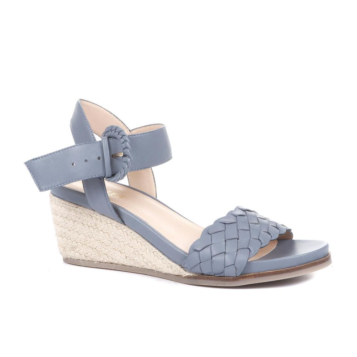 Luana Leather Wedge Sandals main product photo
