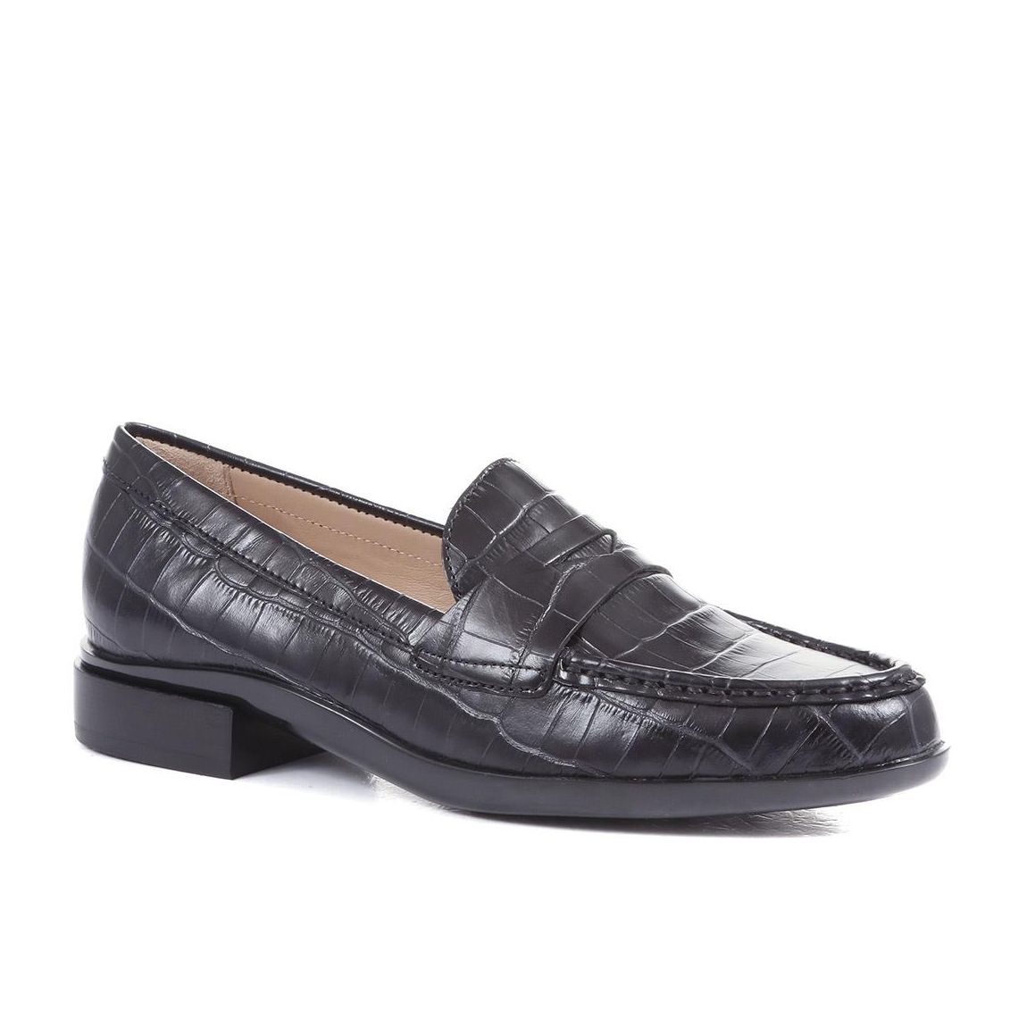 Gessa Leather Penny Loafers main product photo