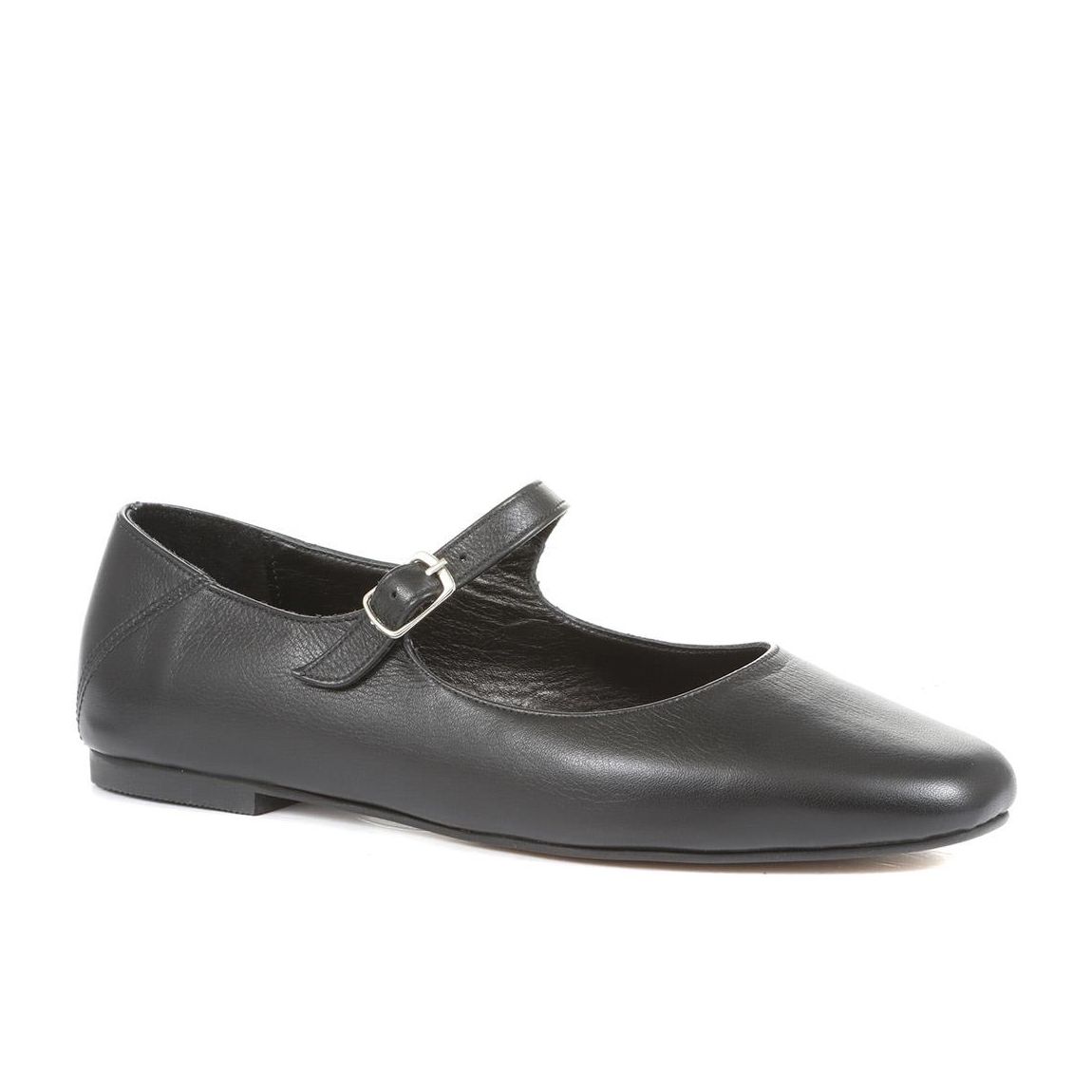Elisabetta Leather Mary Jane Shoes main product photo