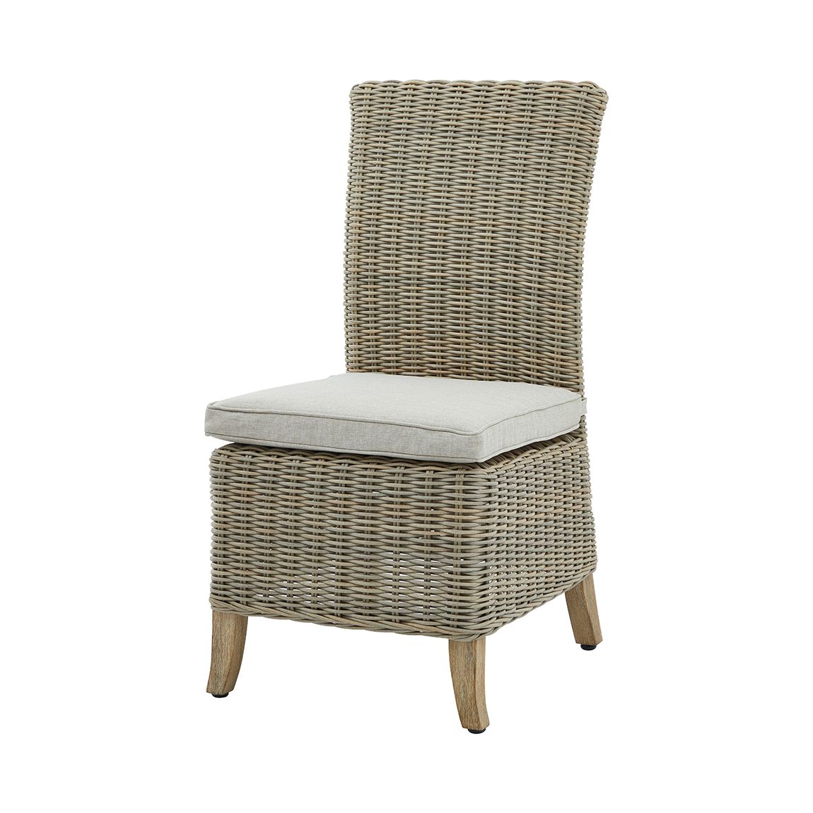 Capri Collection Outdoor Dining Chair, Beige main product photo