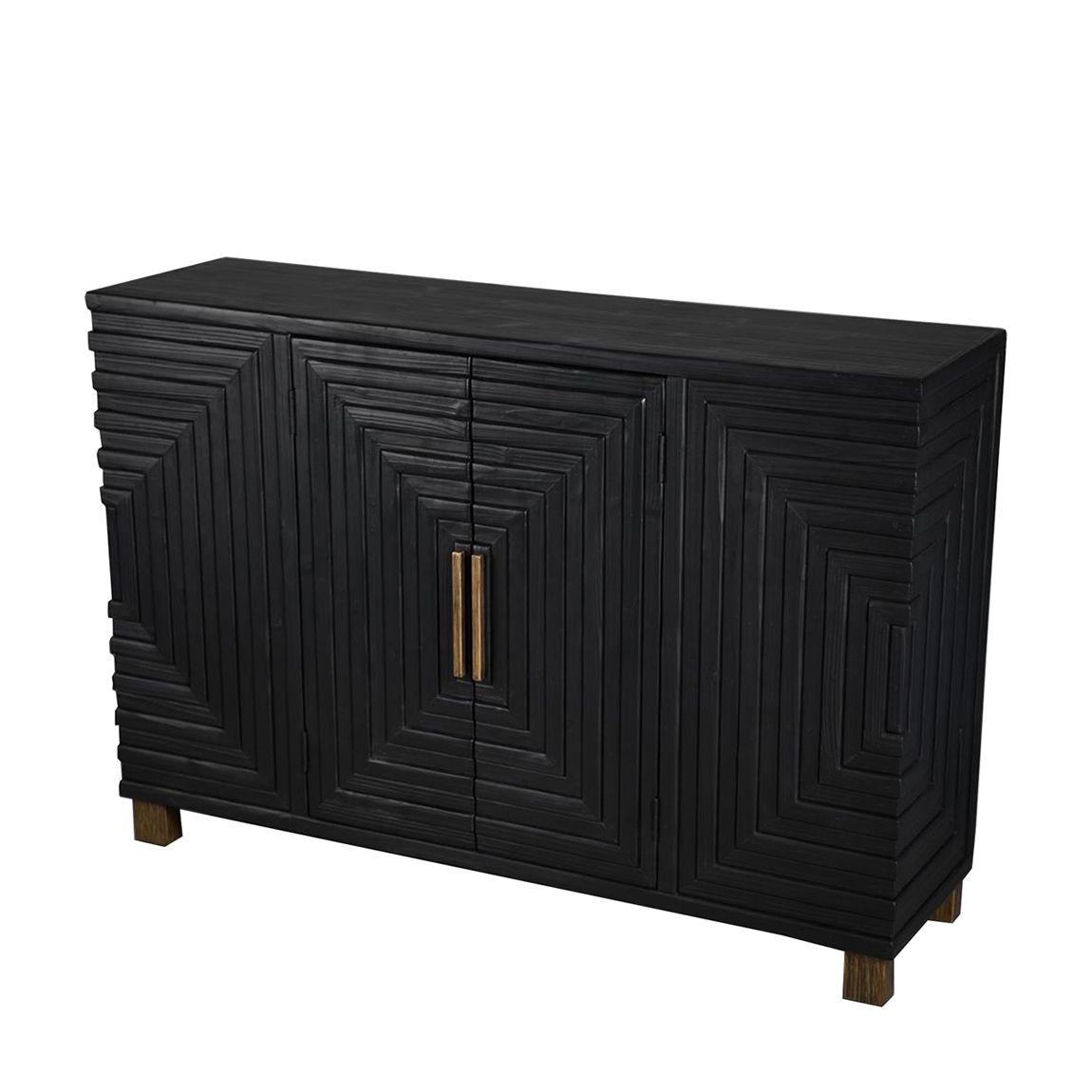 Lennox 2 Door Sideboard, Black main product photo