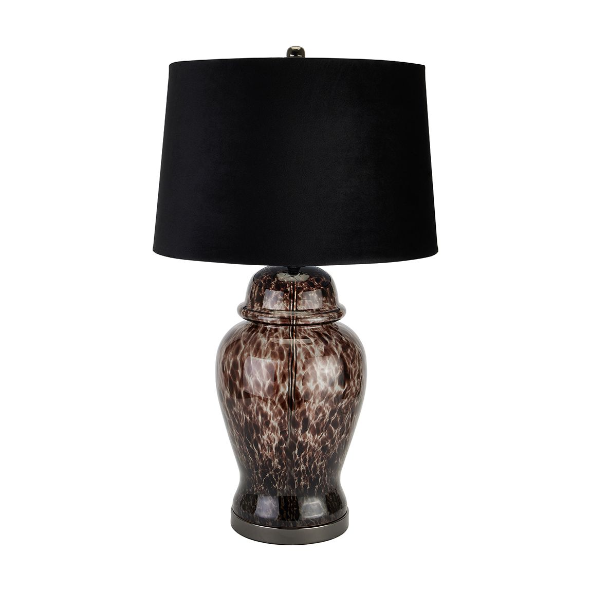 Dapple Acanthus Lamp, Black main product photo