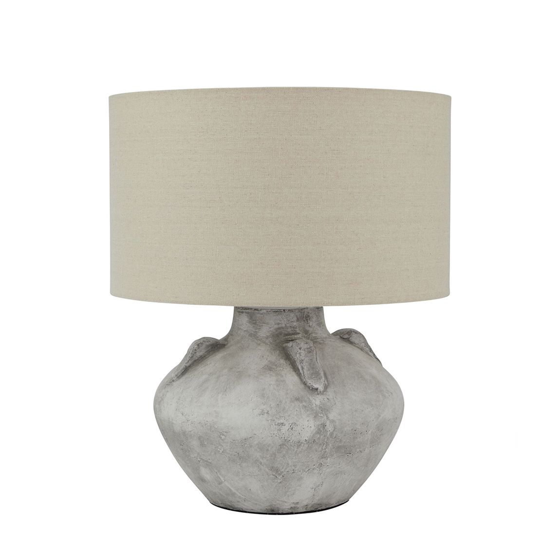 Athena Stone Lekanis Lamp, Stone with Beige Shade main product photo