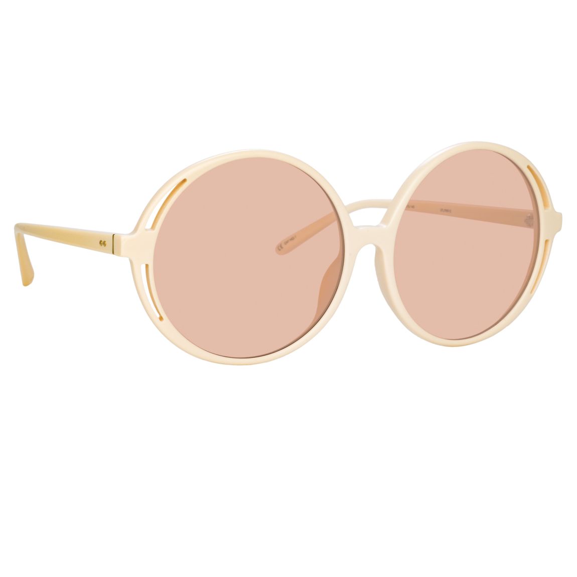 Bianca Cream/ Light Gold/ Solid Blush Sunglasses 59mm main product photo
