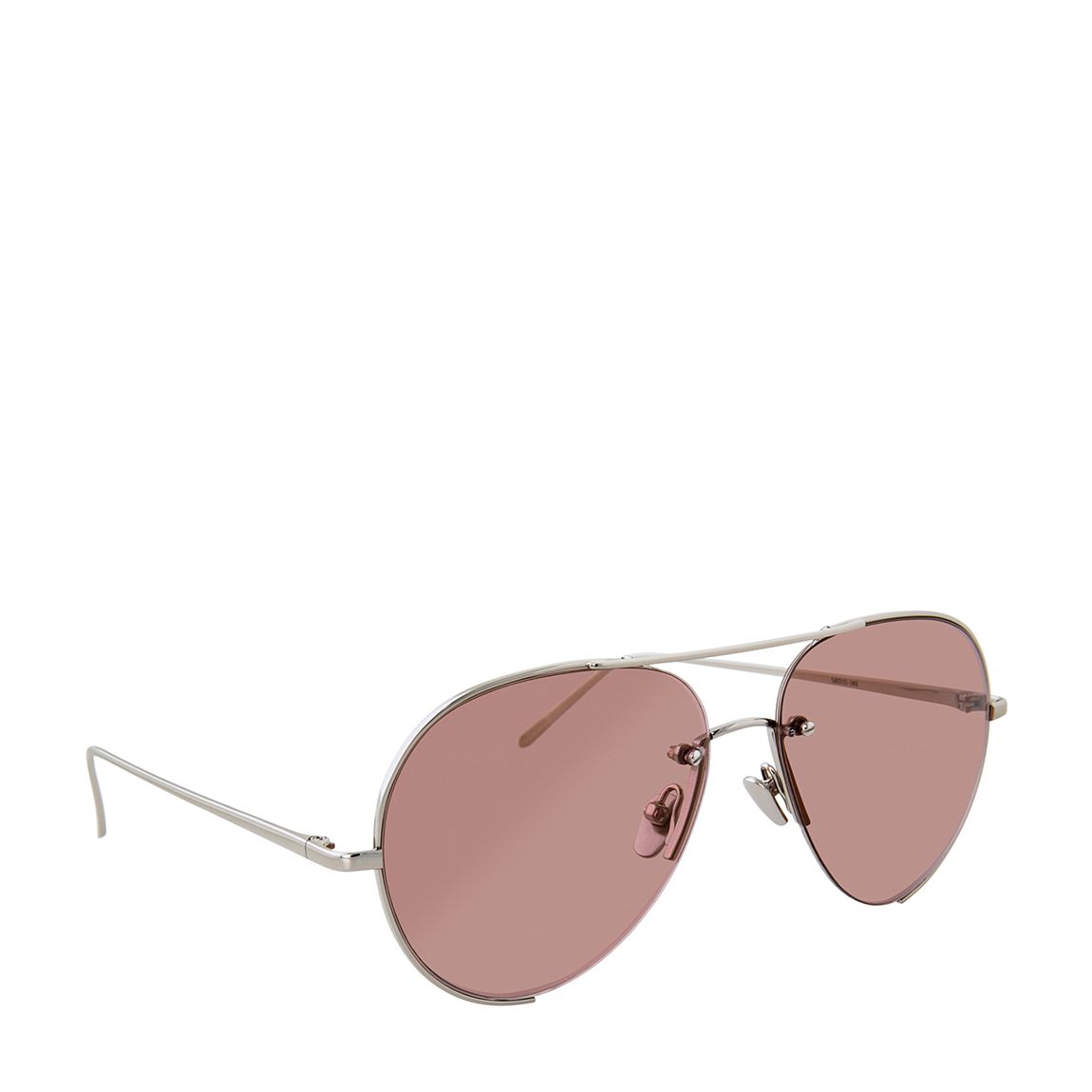Sun White Gold/ Purple Sunglasses 58mm main product photo